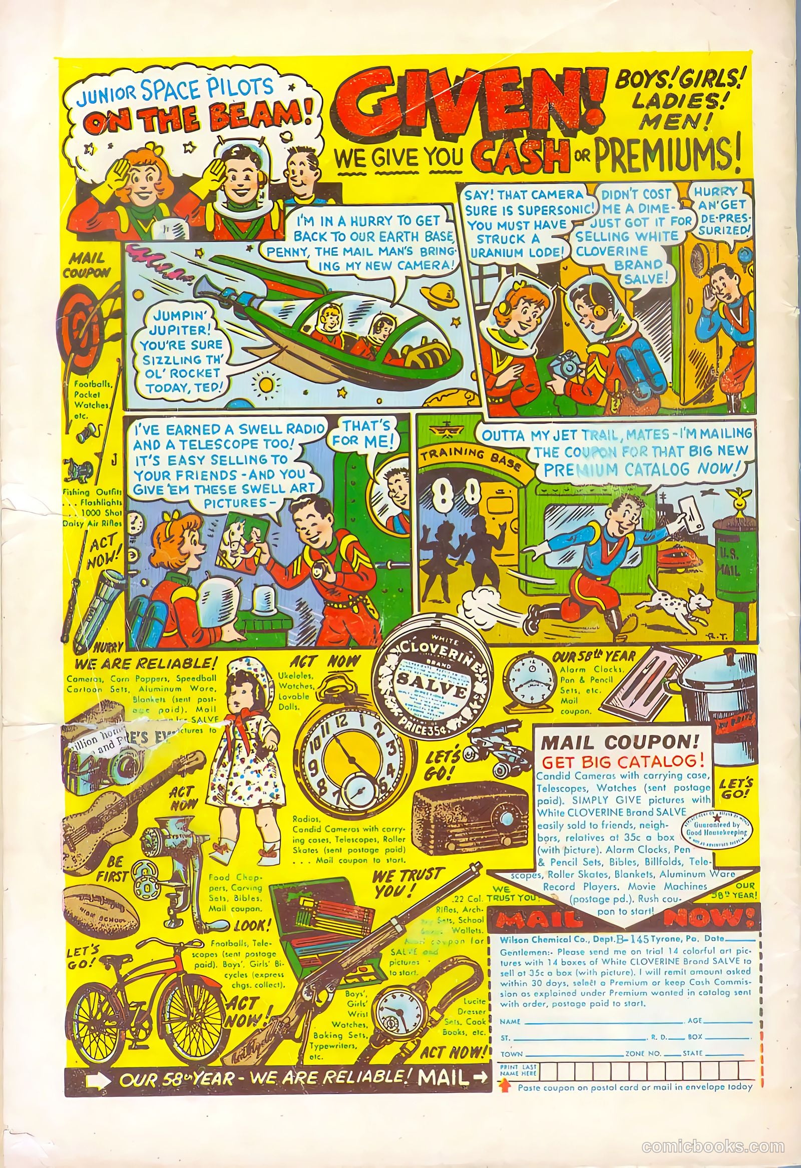 Headline Comics #63 — page 36 of 36