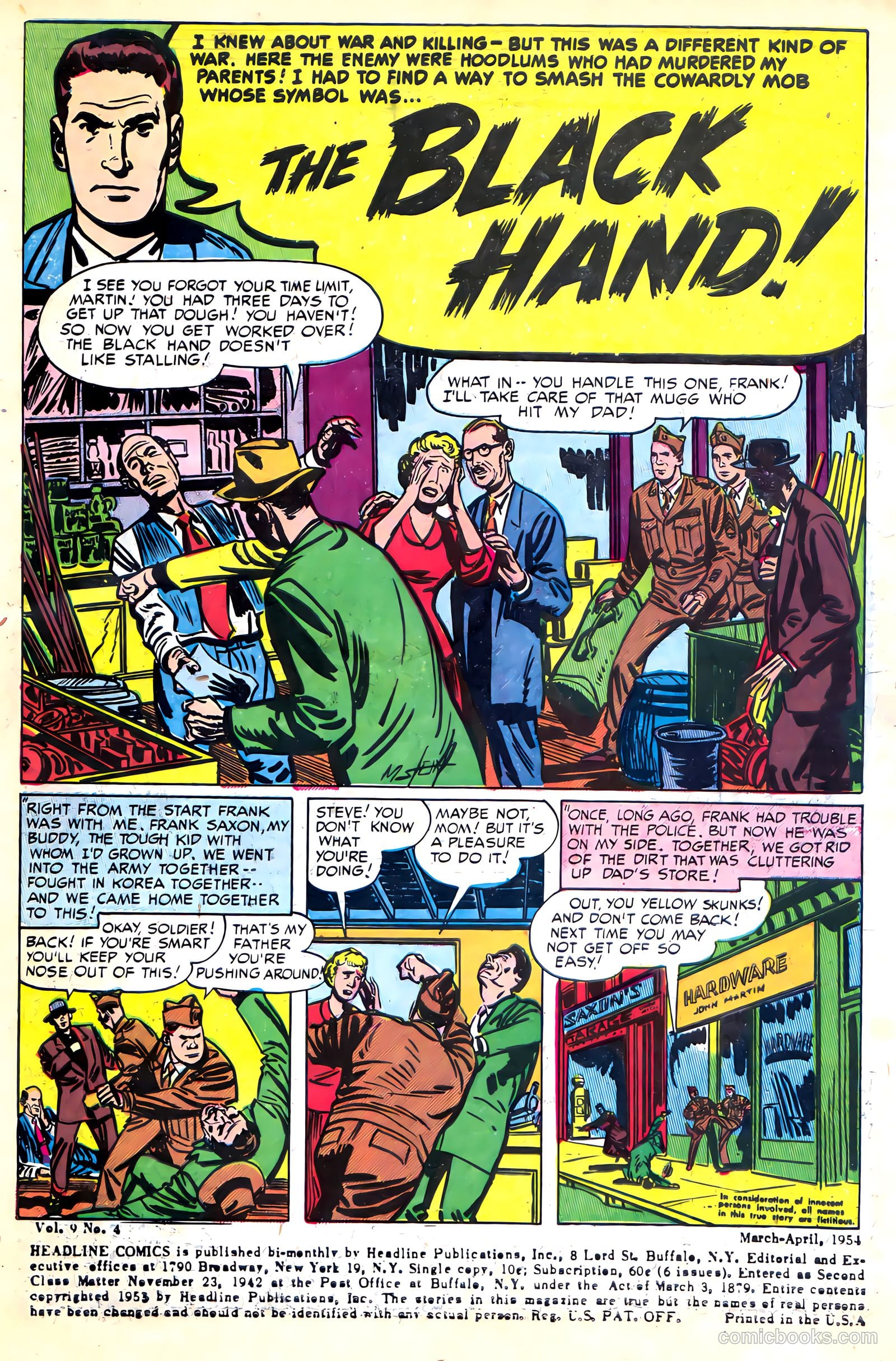 Headline Comics #64 — page 3 of 36