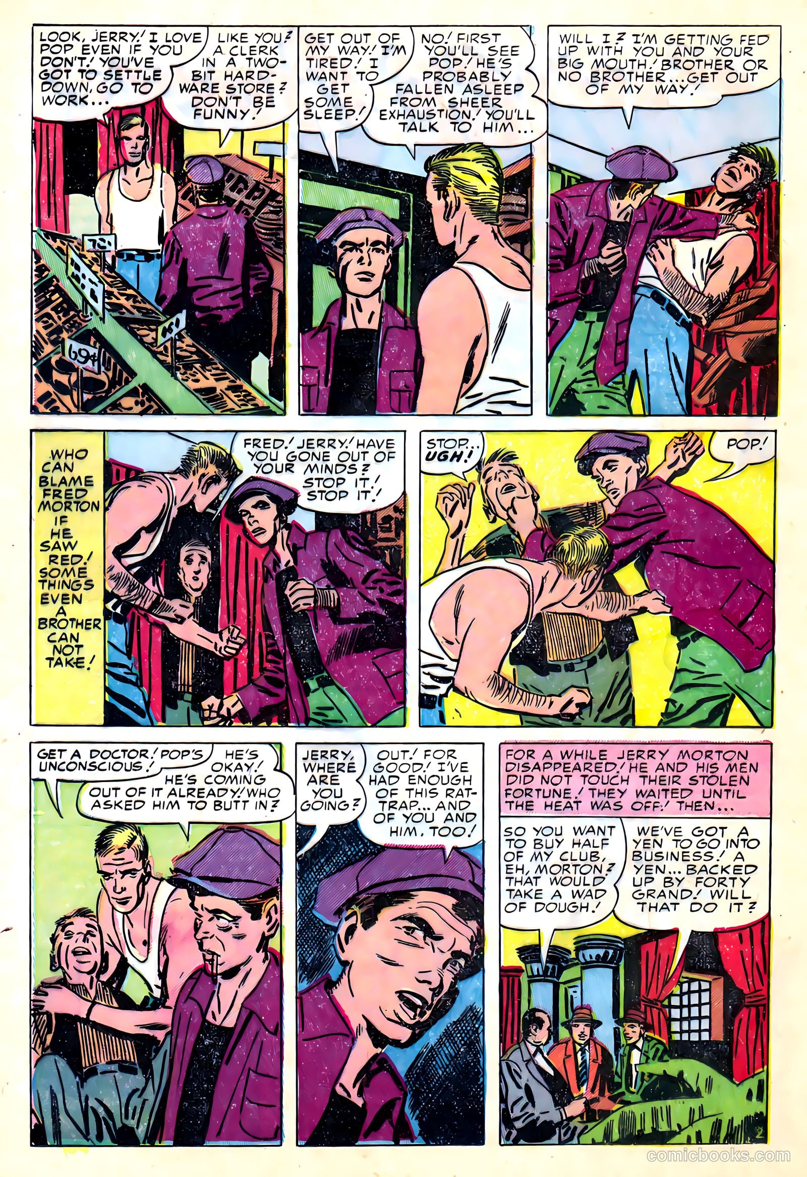 Headline Comics #64 — page 16 of 36