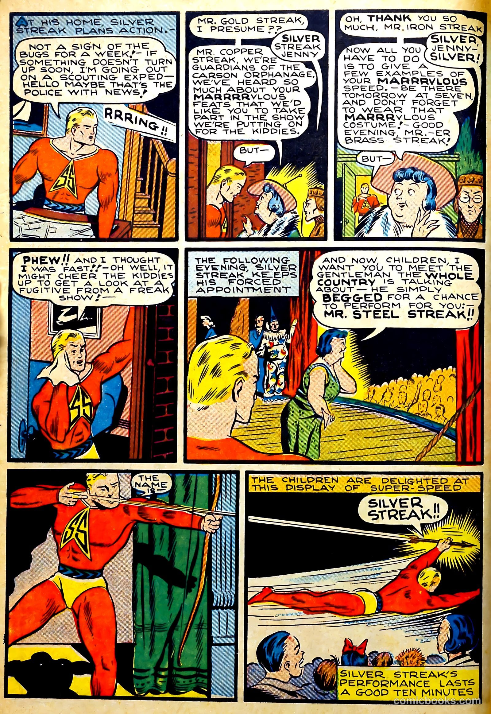 Silver Streak Comics #22 — page 4 of 60