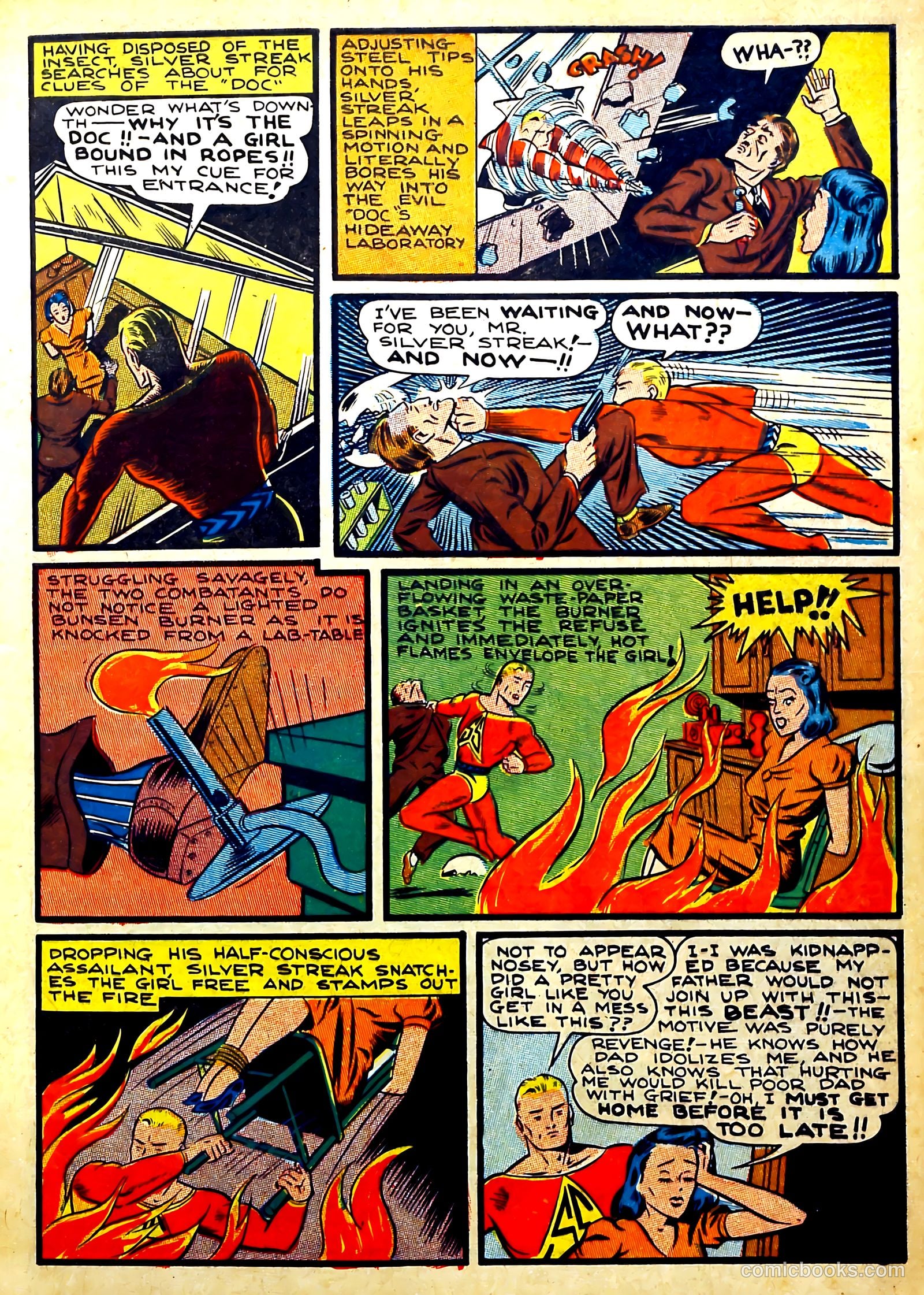 Silver Streak Comics #22 — page 7 of 60