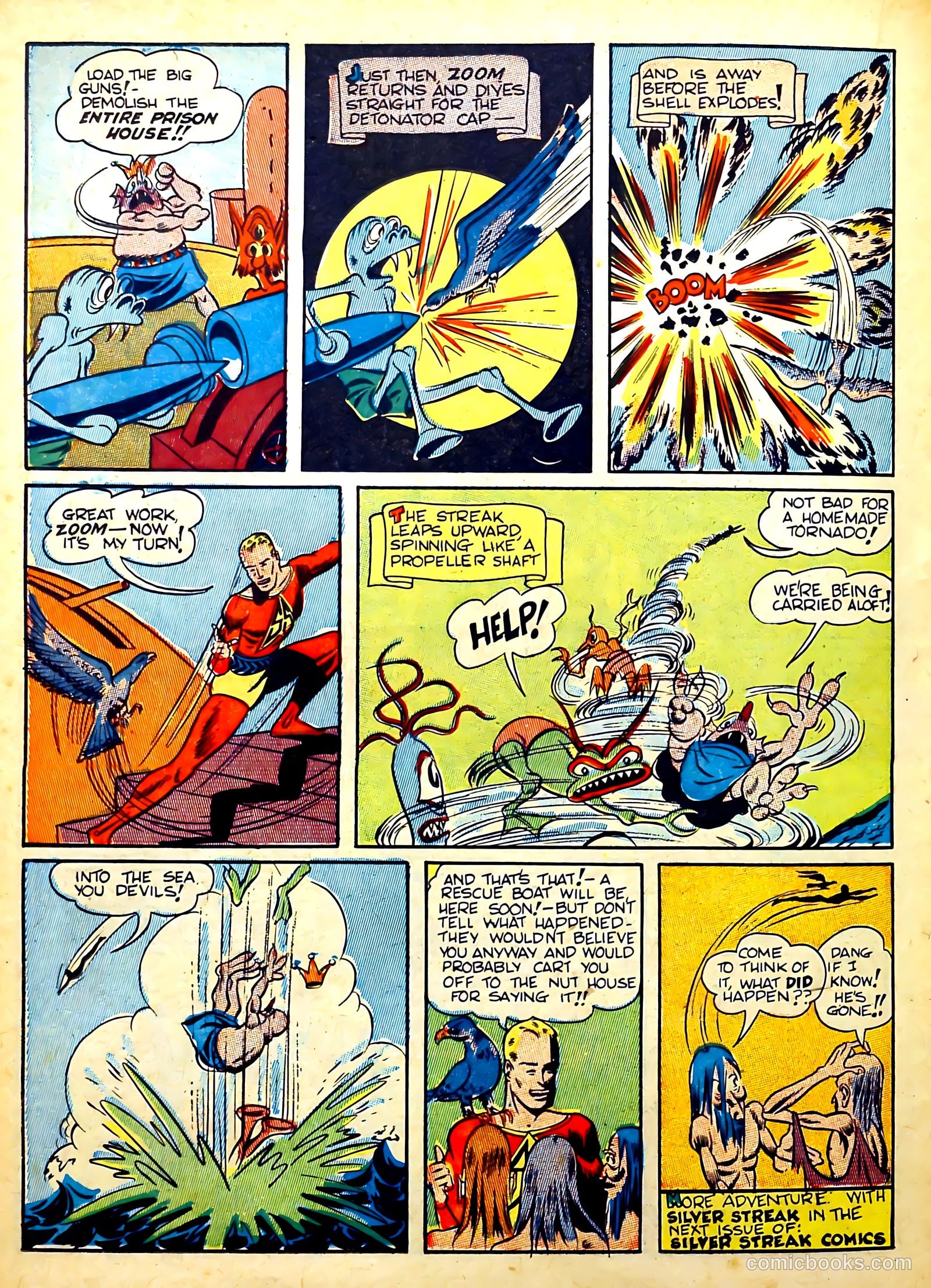 Silver Streak Comics #22 — page 40 of 60
