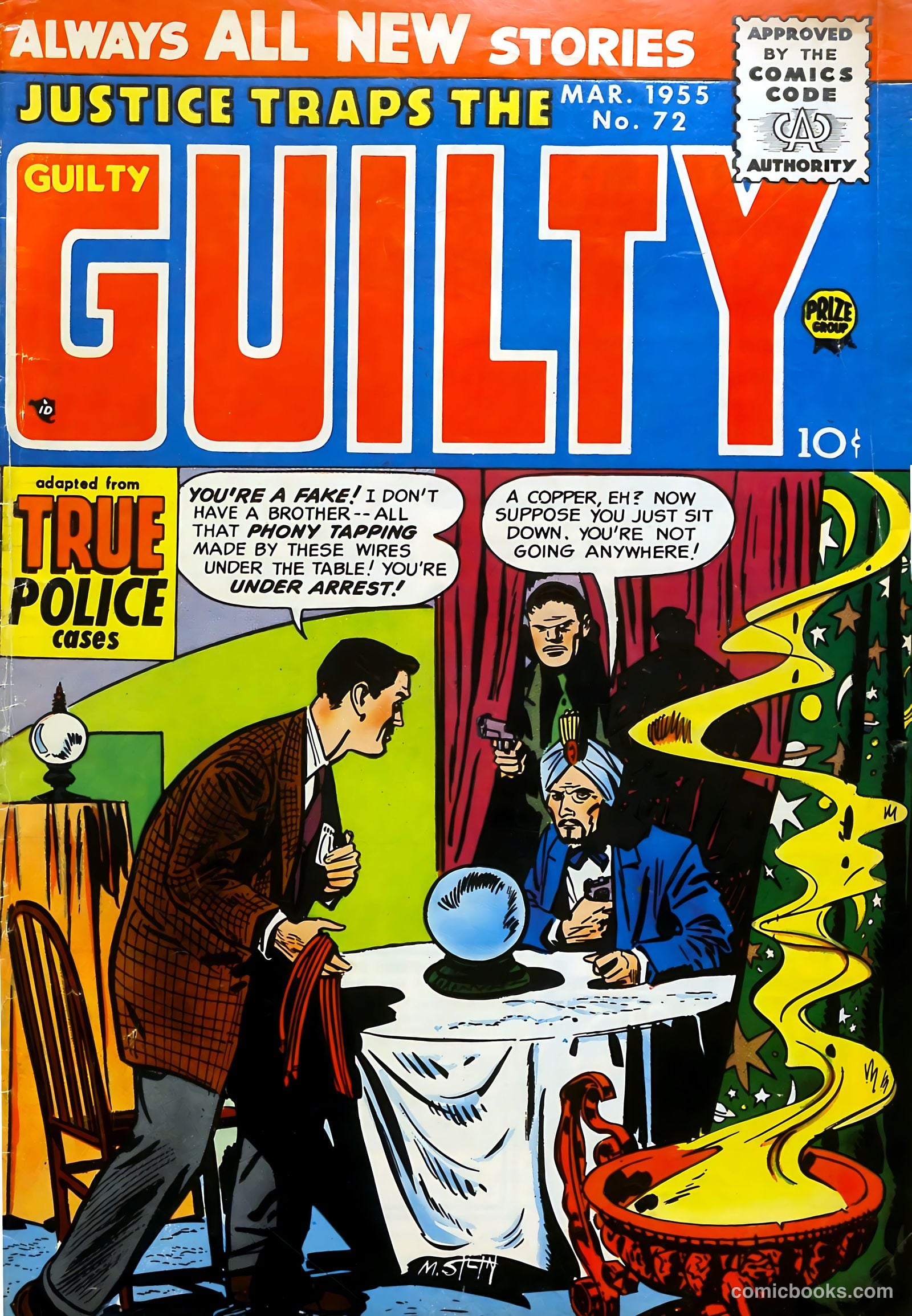 Justice Traps the Guilty #72 — page 1 of 37