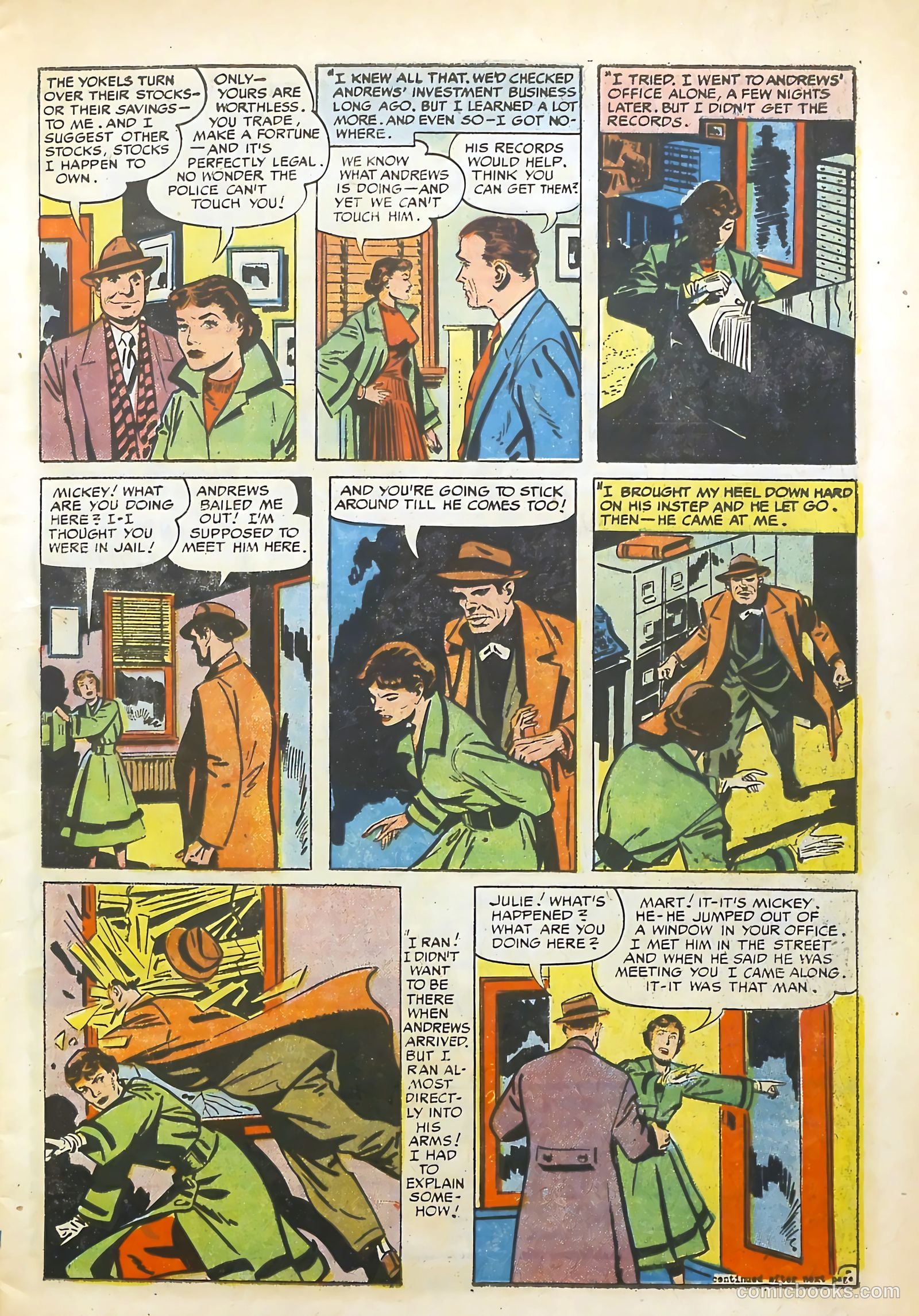 Justice Traps the Guilty #72 — page 7 of 37