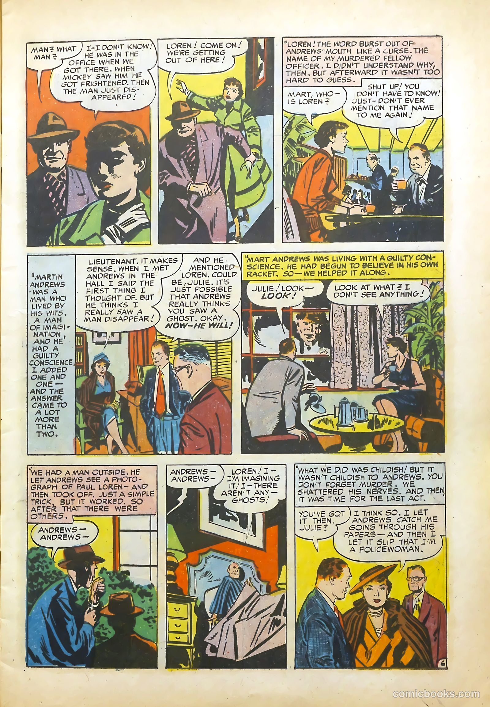 Justice Traps the Guilty #72 — page 9 of 37