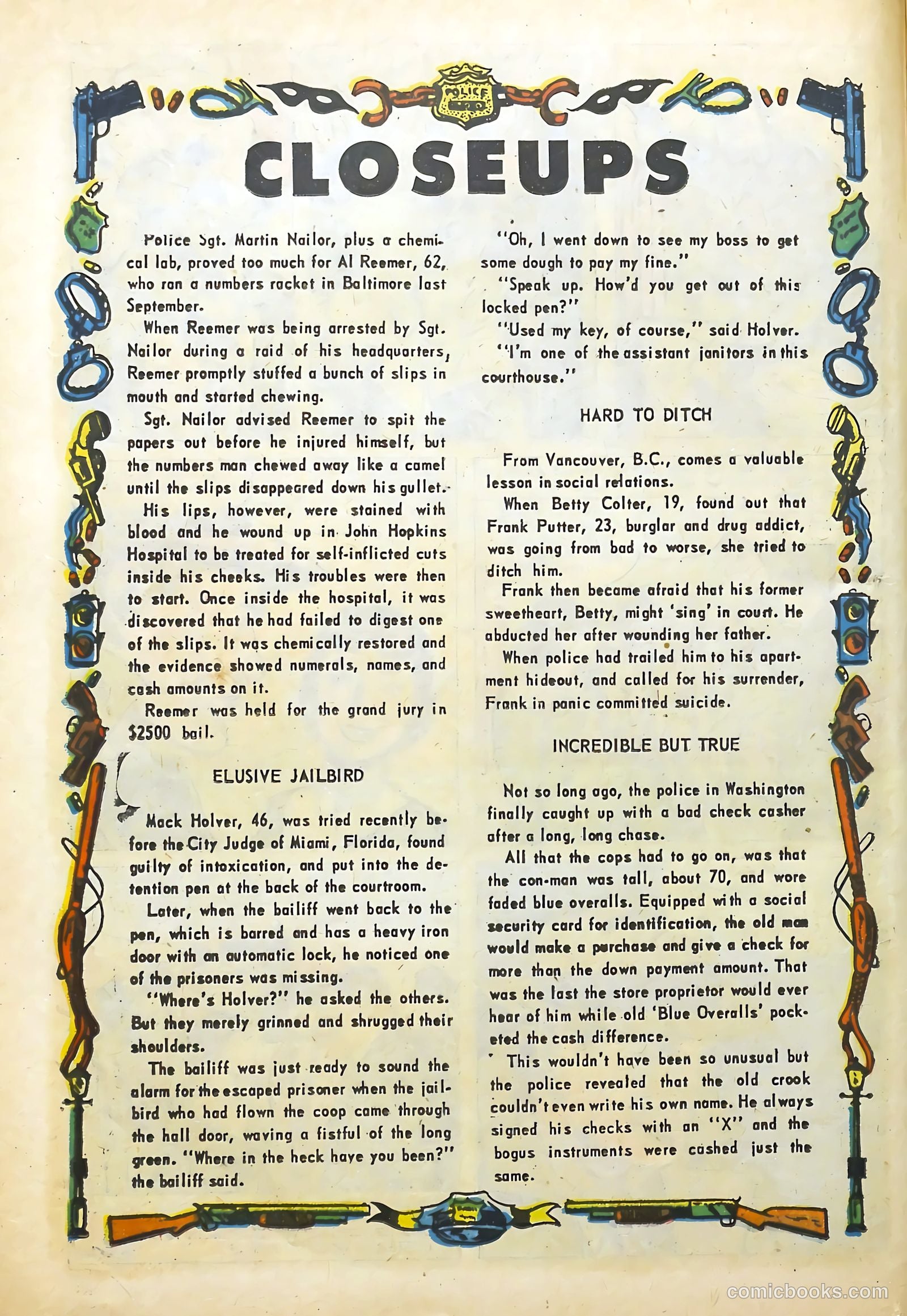 Justice Traps the Guilty #72 — page 12 of 37