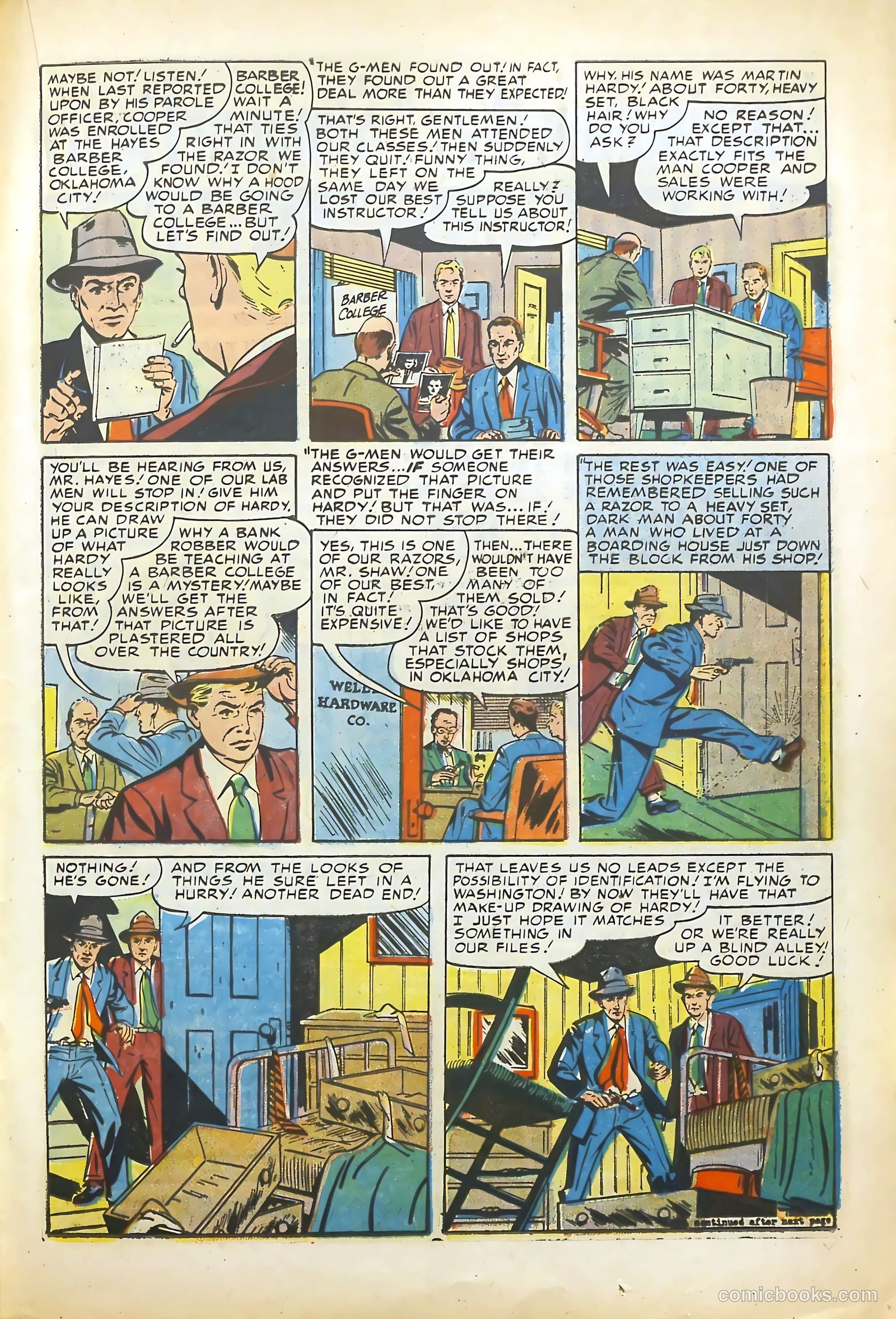 Justice Traps the Guilty #72 — page 23 of 37