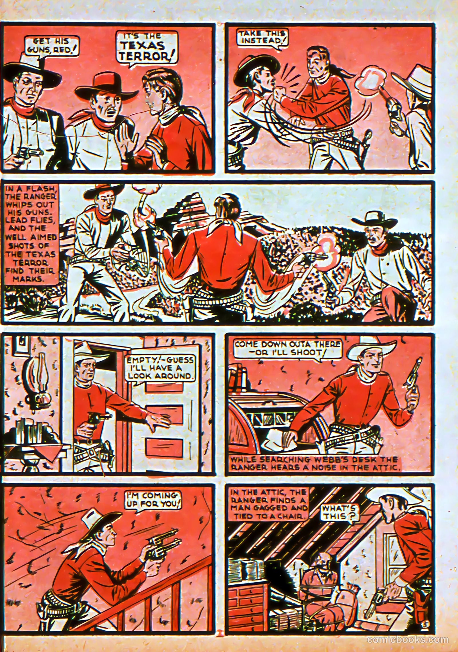 bill wayne the texas terror fixed #nn — page 5 of 37