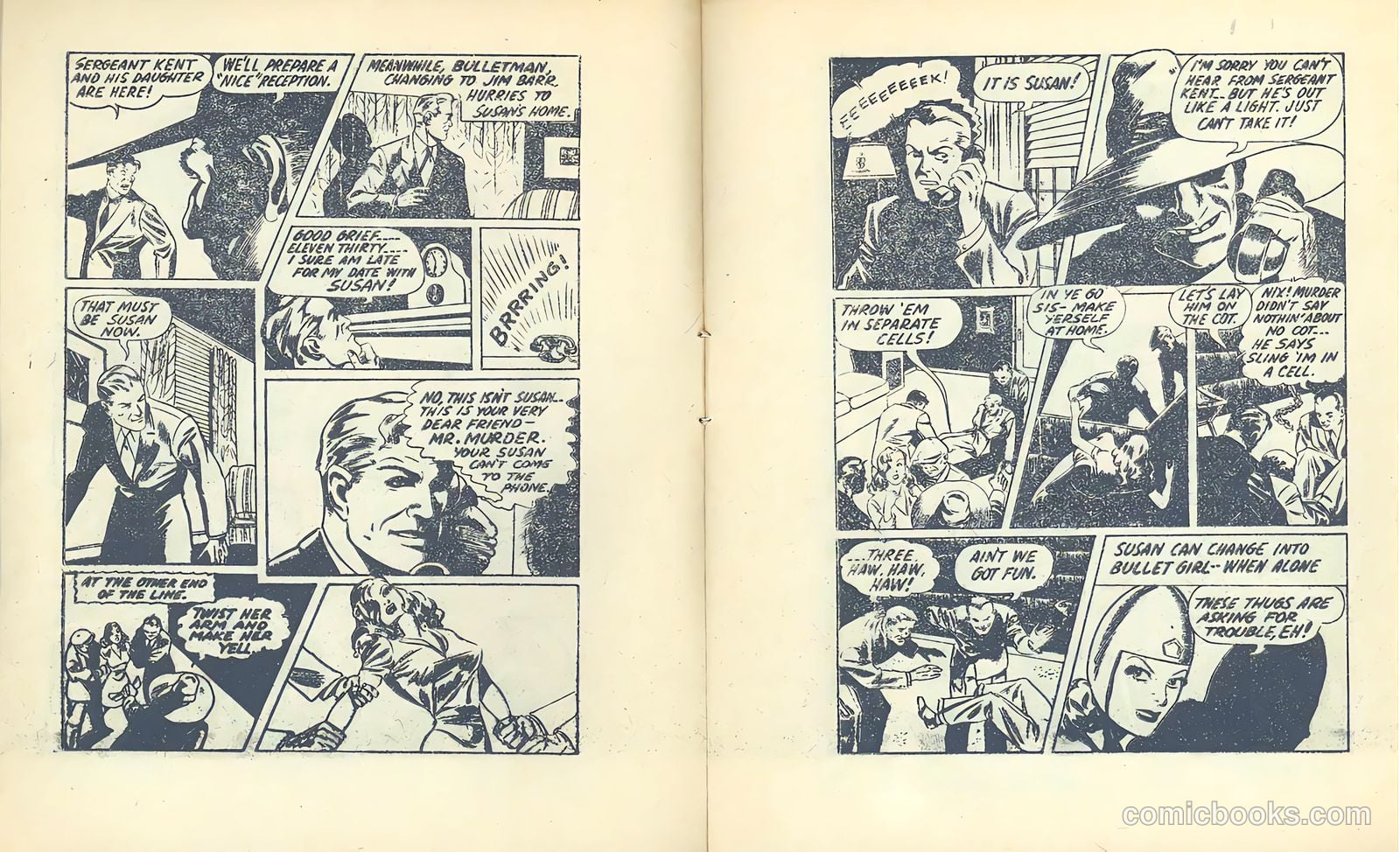 Mighty Midget Comics: Bulletman #1 — page 6 of 18
