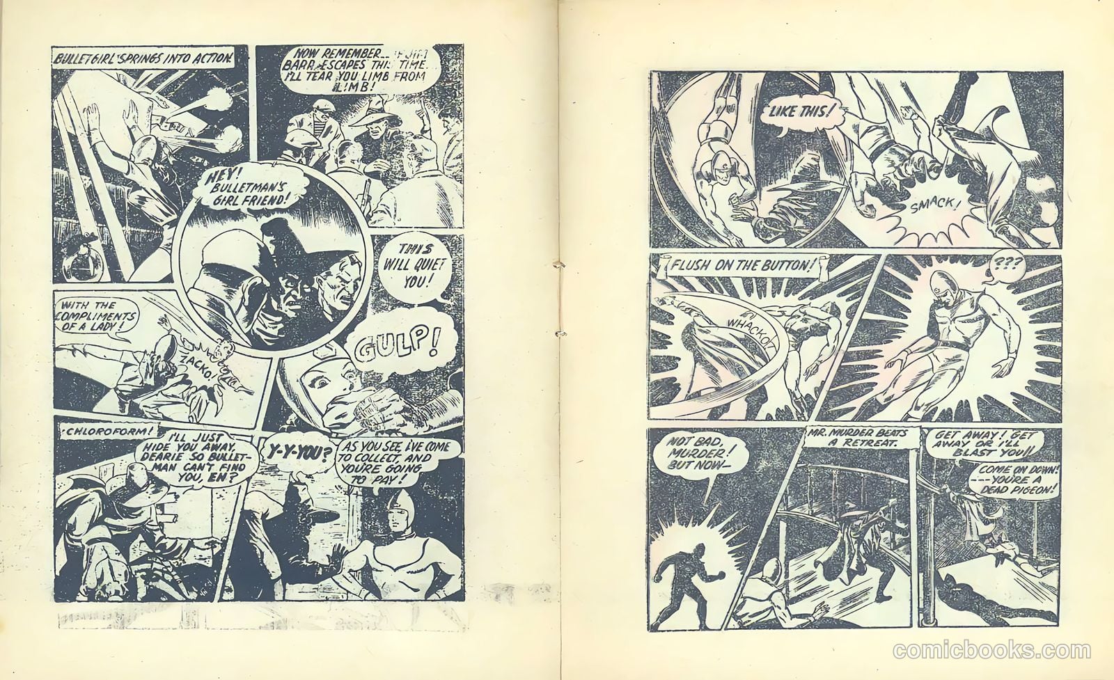 Mighty Midget Comics: Bulletman #1 — page 7 of 18