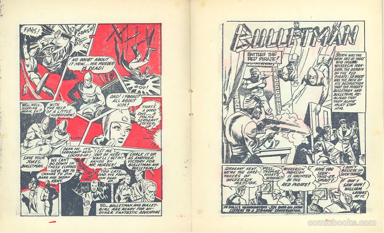 Mighty Midget Comics: Bulletman #1 — page 8 of 18