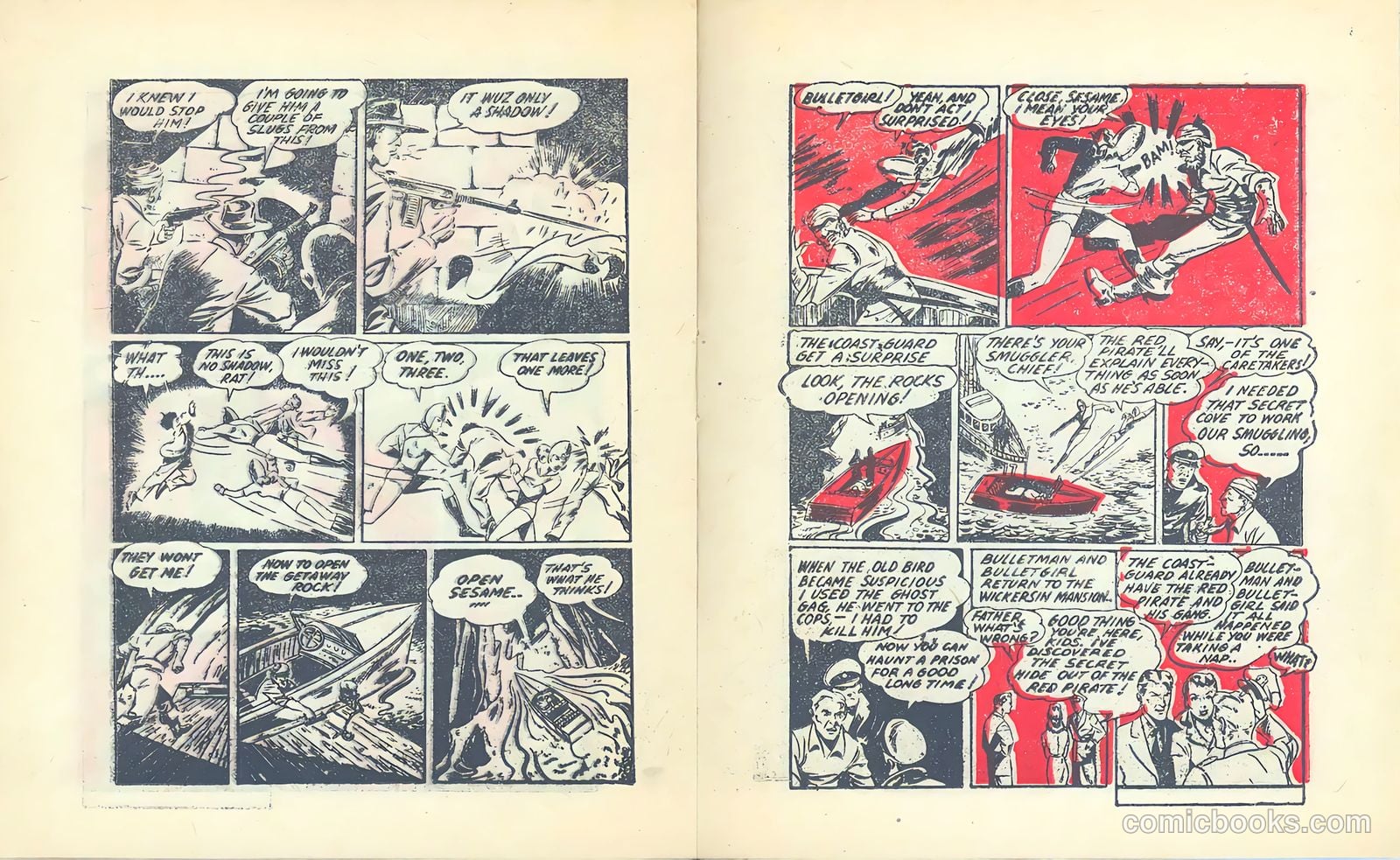 Mighty Midget Comics: Bulletman #1 — page 12 of 18