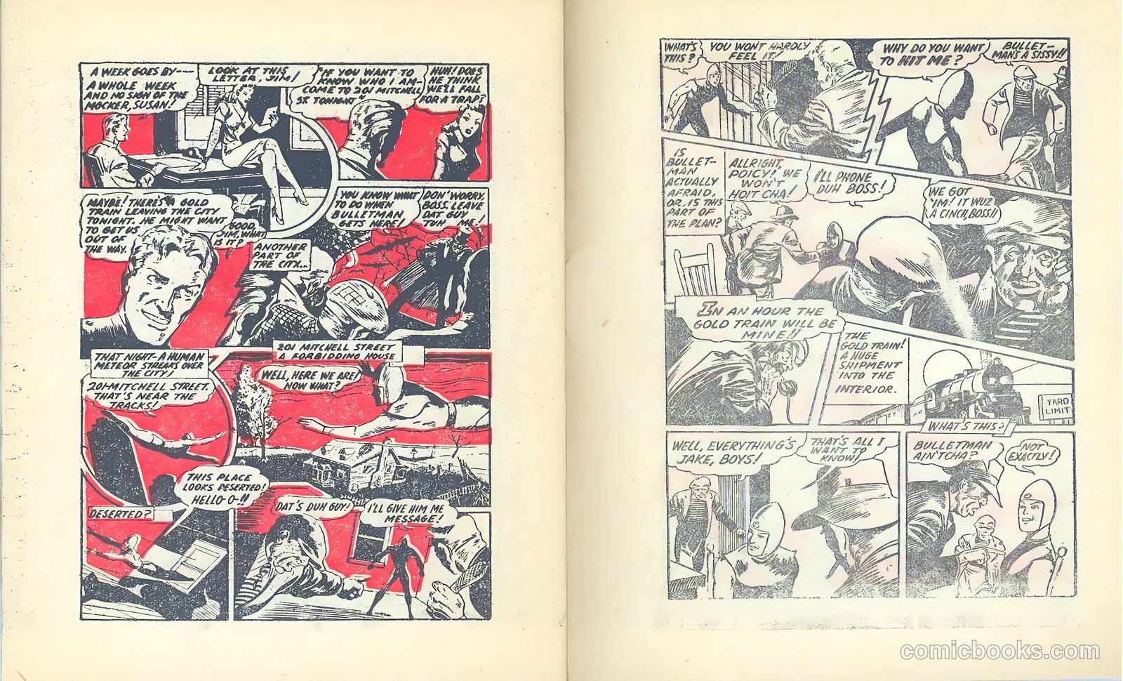 Mighty Midget Comics: Bulletman #1 — page 17 of 18