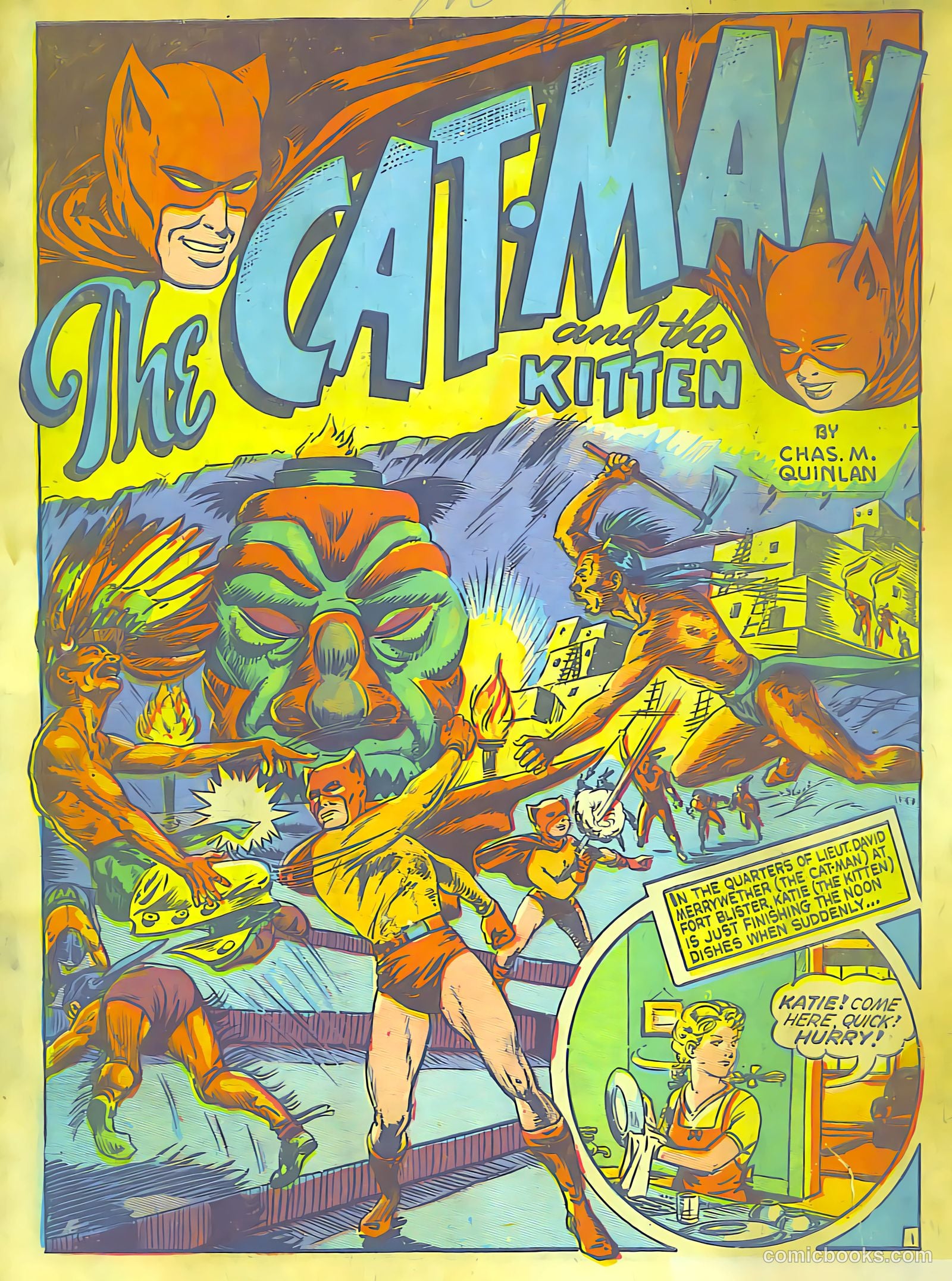 Cat-Man Comics #10 — page 3 of 68