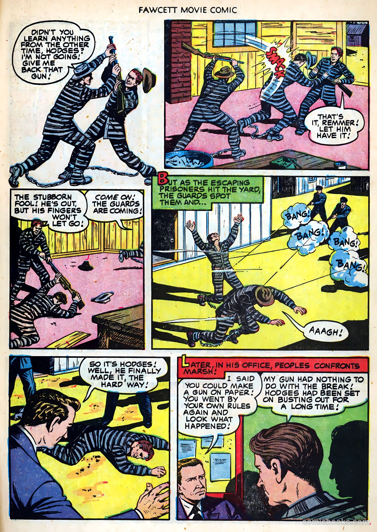 Fawcett Movie Comic 19 - Carbine Williams #1 — page 29 of 36