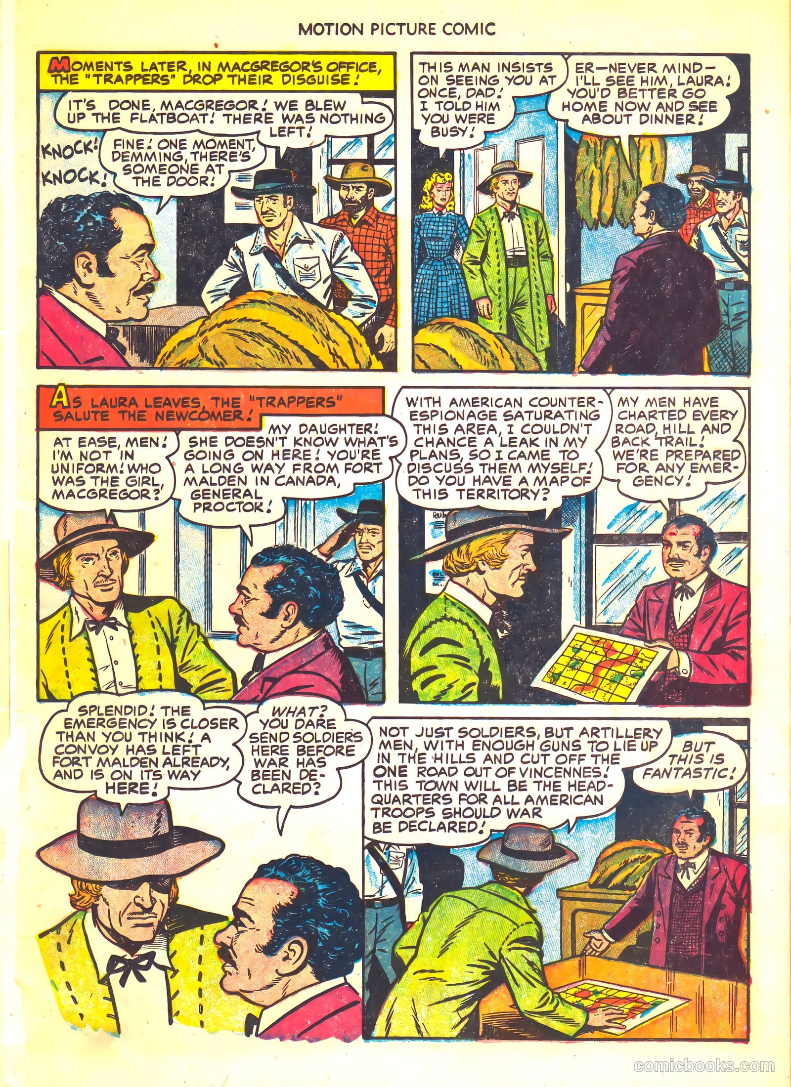 Motion Picture Comics 112 Brave Warrior #1 — page 11 of 36