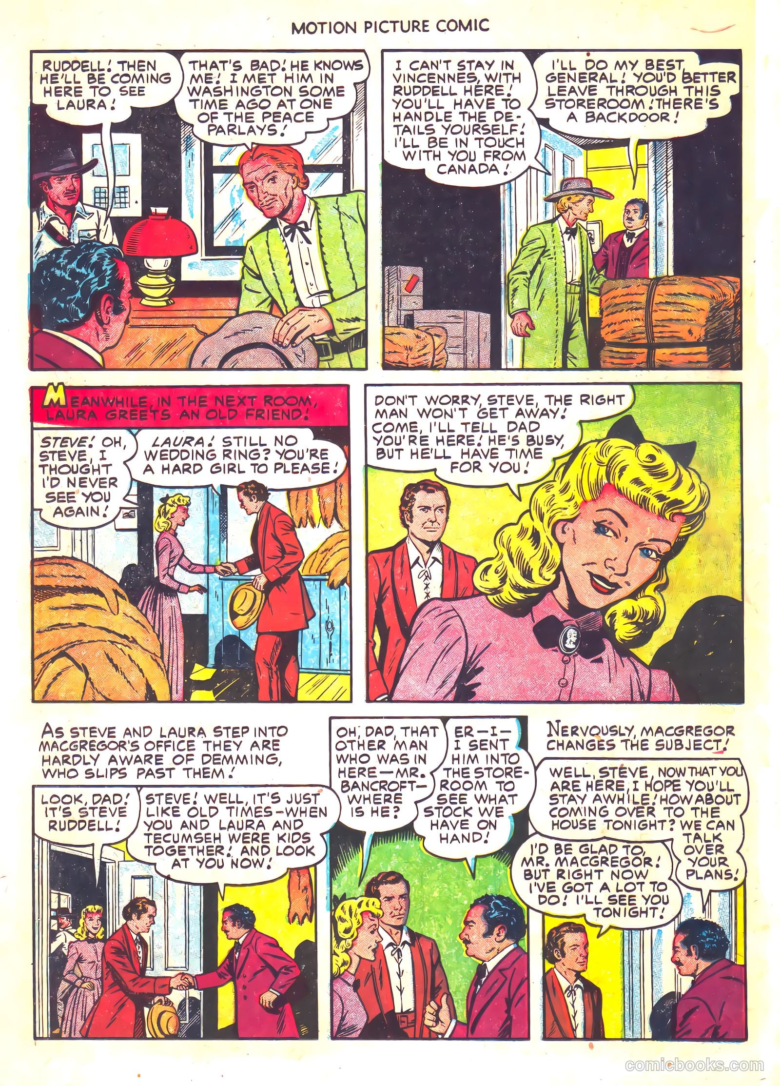 Motion Picture Comics 112 Brave Warrior #1 — page 18 of 36