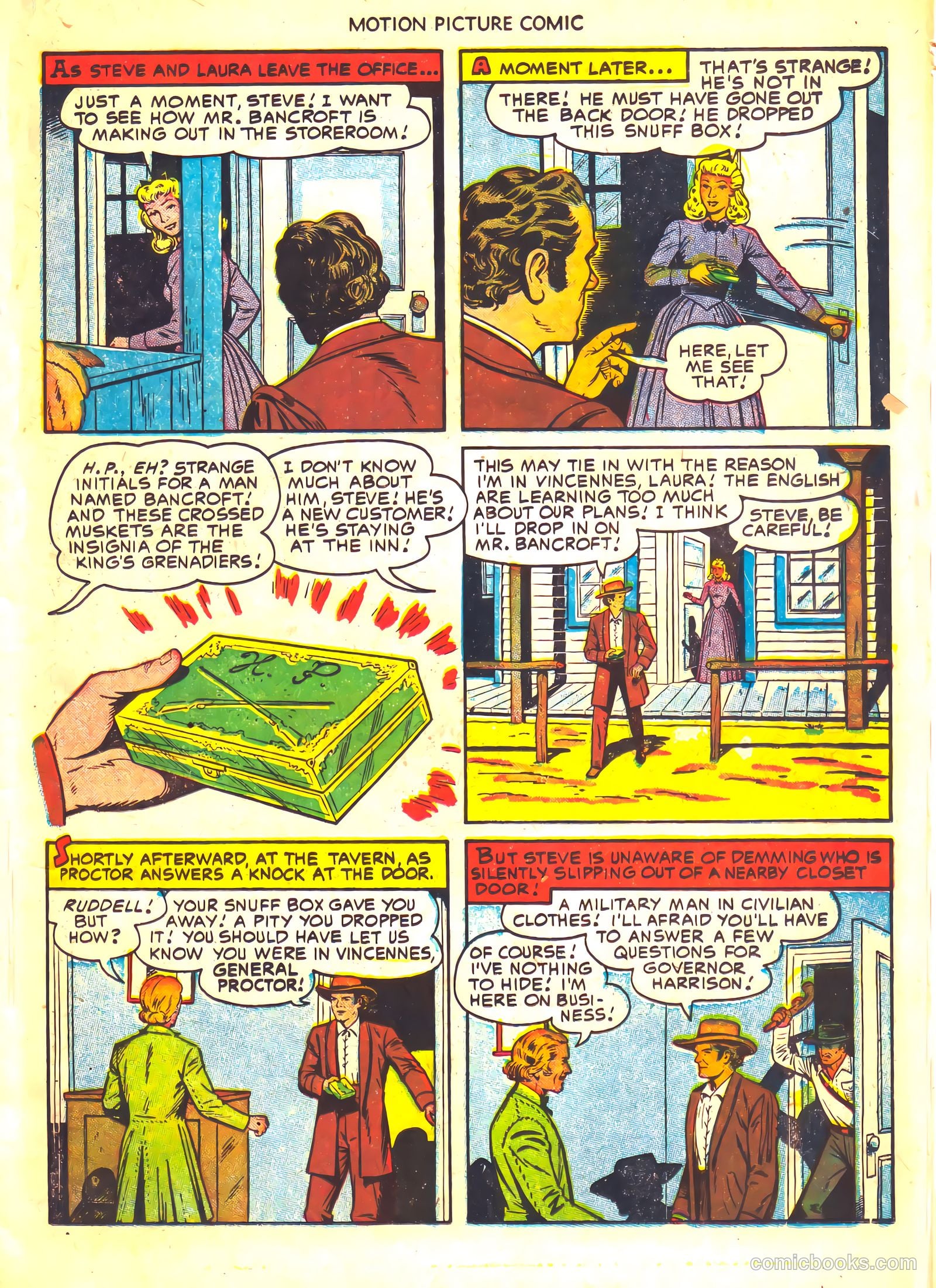 Motion Picture Comics 112 Brave Warrior #1 — page 19 of 36