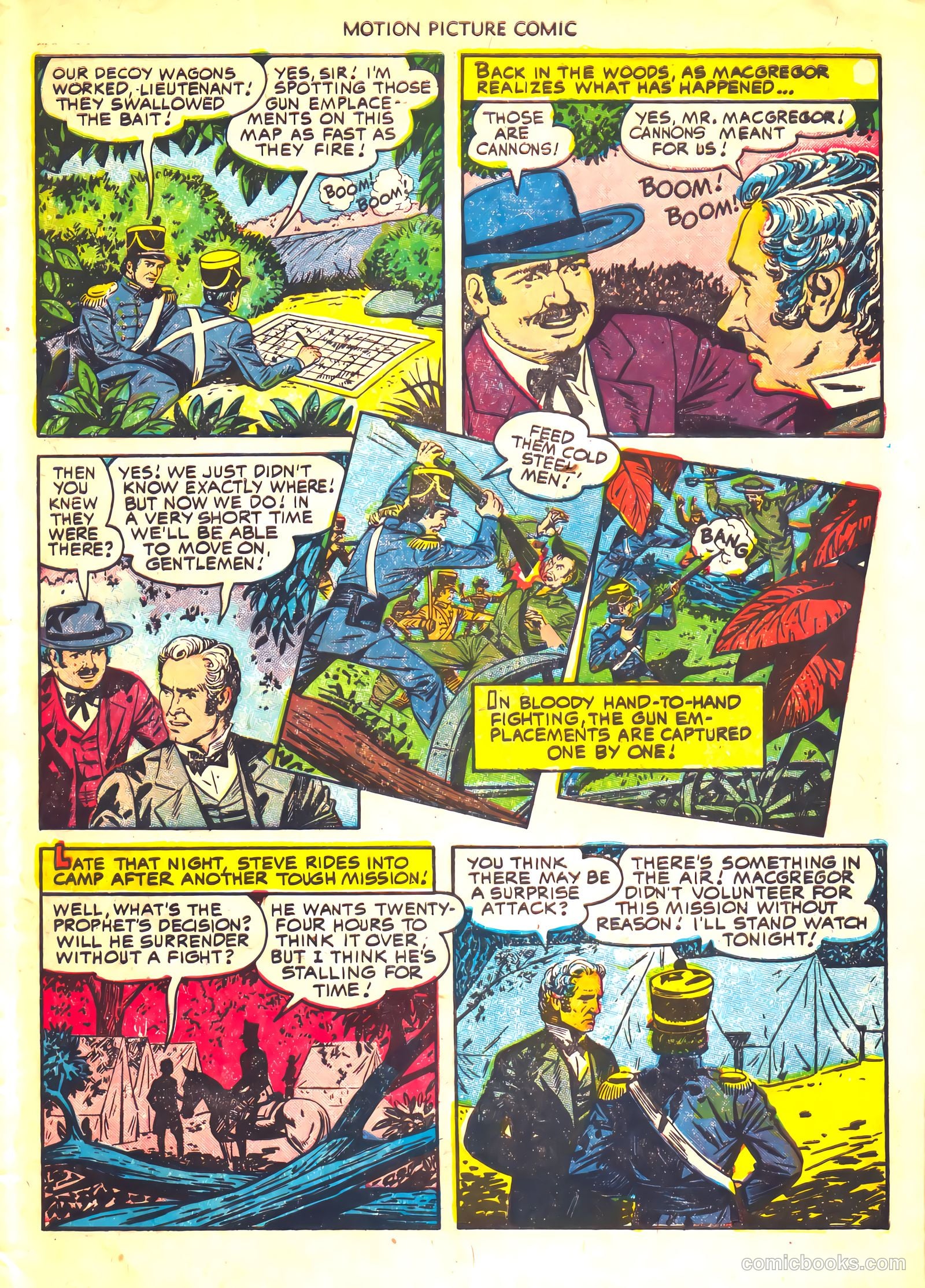 Motion Picture Comics 112 Brave Warrior #1 — page 29 of 36