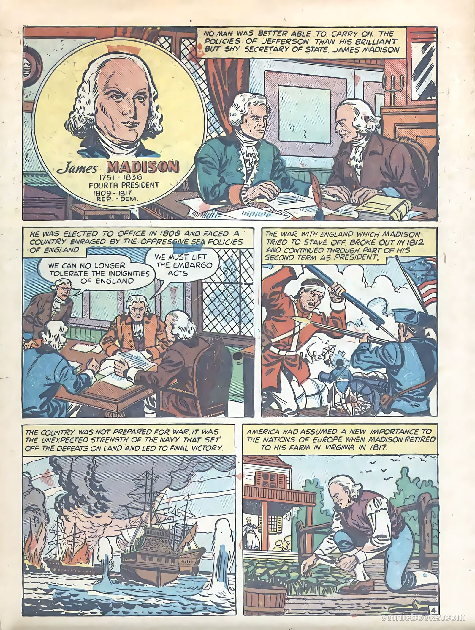 Know Your Presidents #nn — page 6 of 24