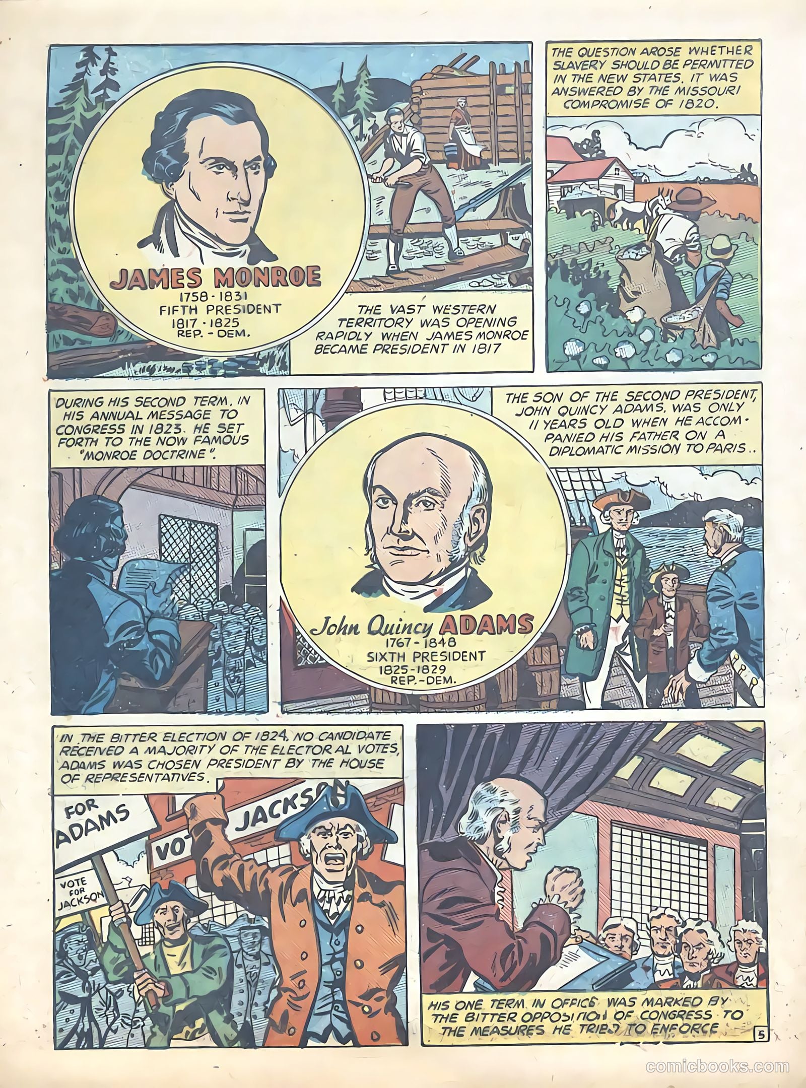 Know Your Presidents #nn — page 7 of 24