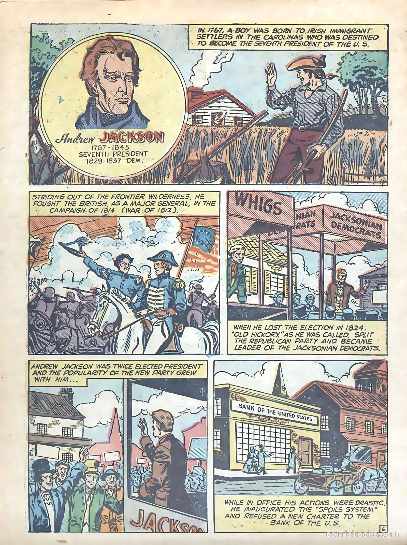 Know Your Presidents #nn — page 8 of 24