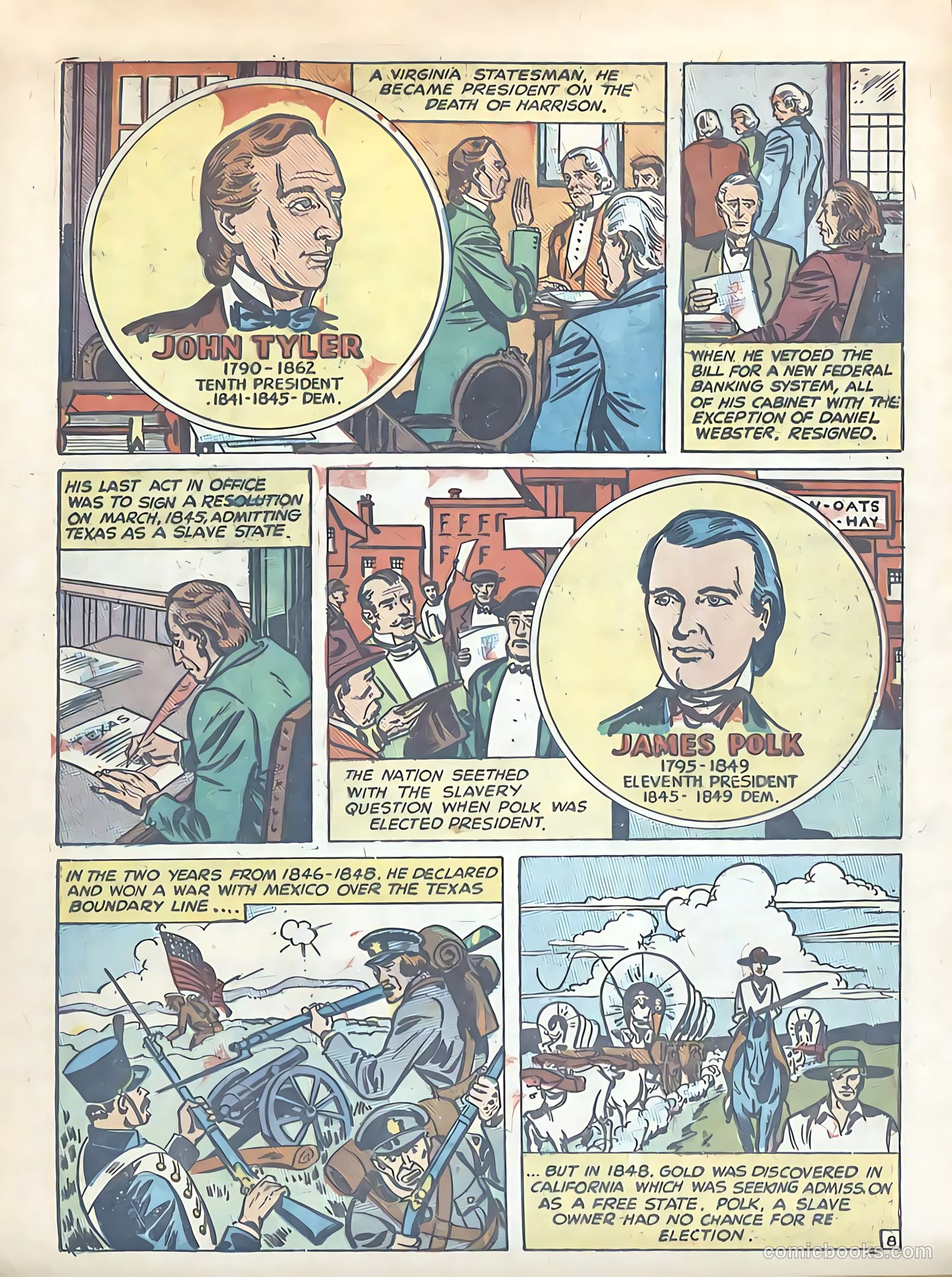 Know Your Presidents #nn — page 10 of 24