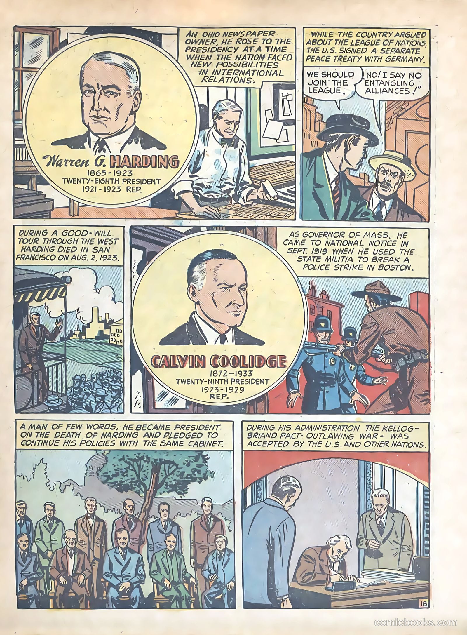 Know Your Presidents #nn — page 20 of 24
