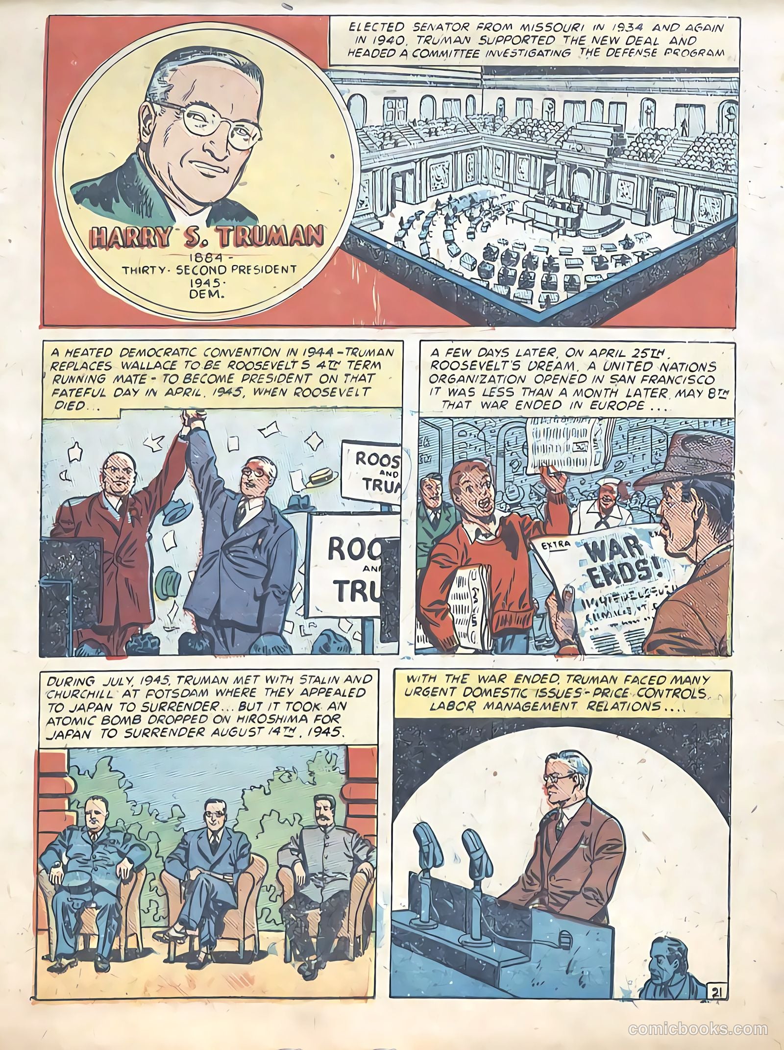 Know Your Presidents #nn — page 23 of 24