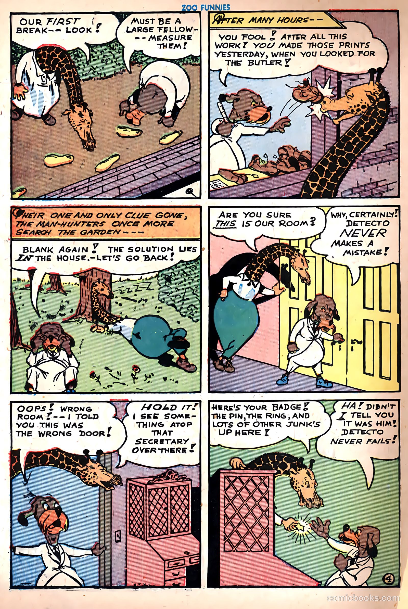 Zoo Funnies v1 #2 — page 18 of 52