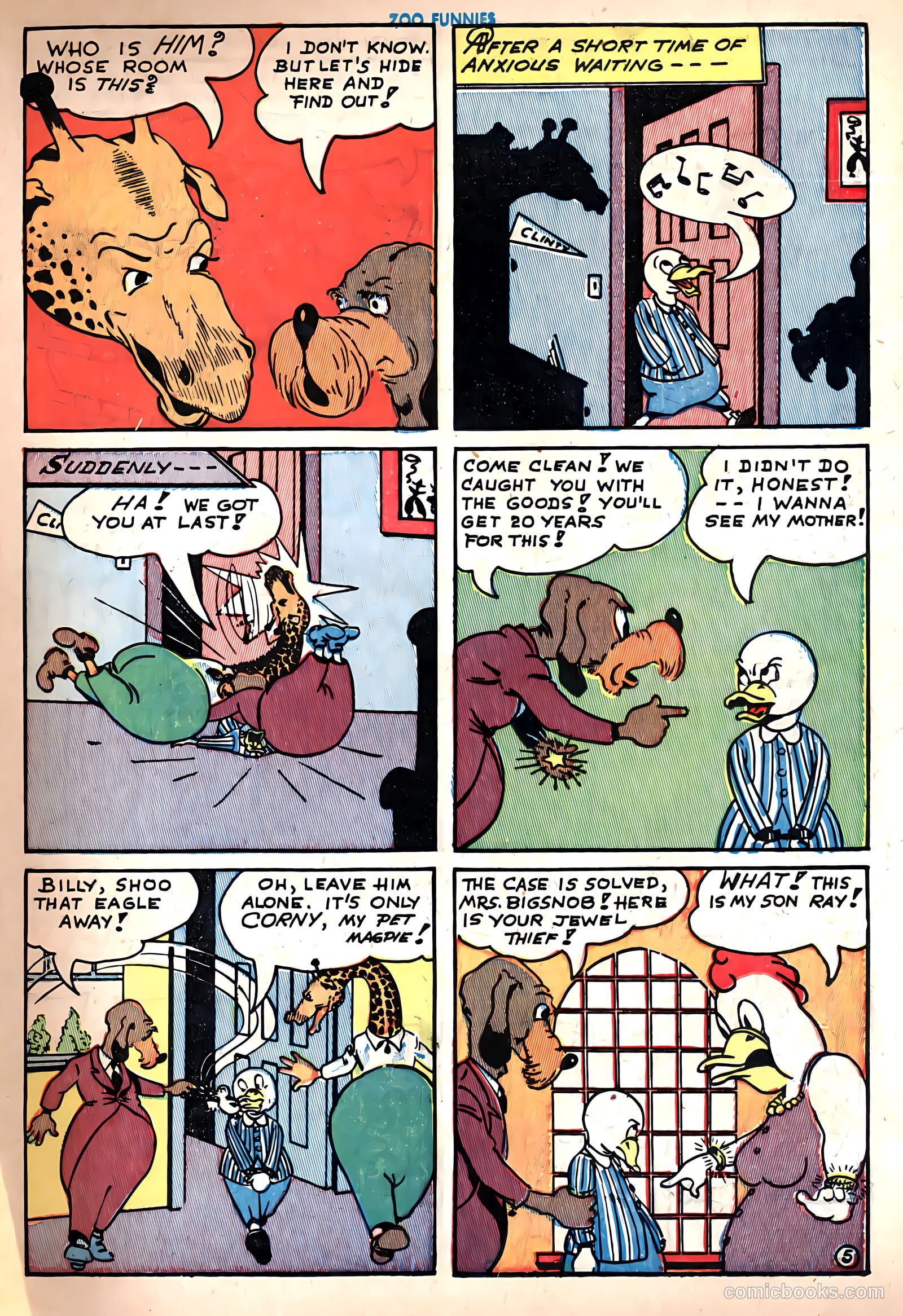 Zoo Funnies v1 #2 — page 19 of 52