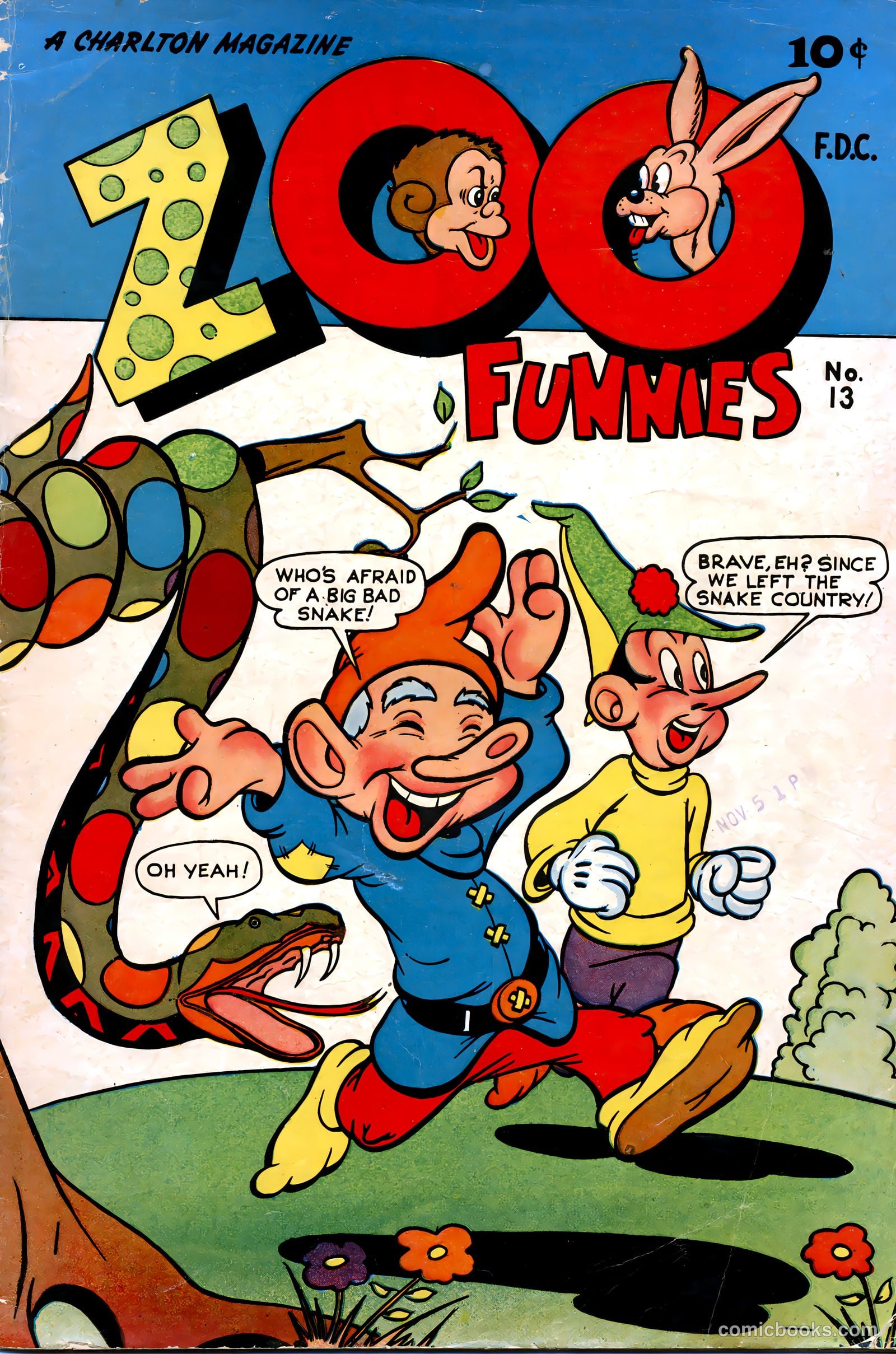 Zoo Funnies v1 #13 — page 1 of 36