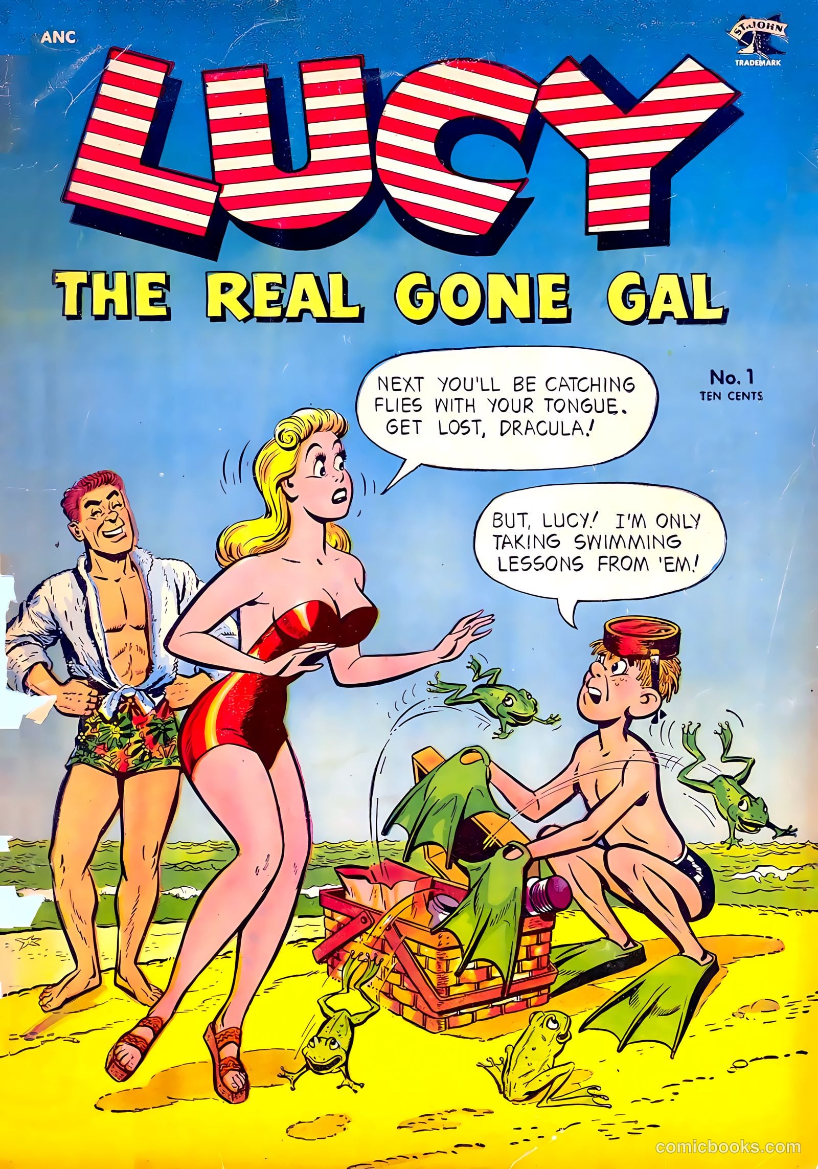 Lucy, The Real Gone Gal #1 — page 1 of 36