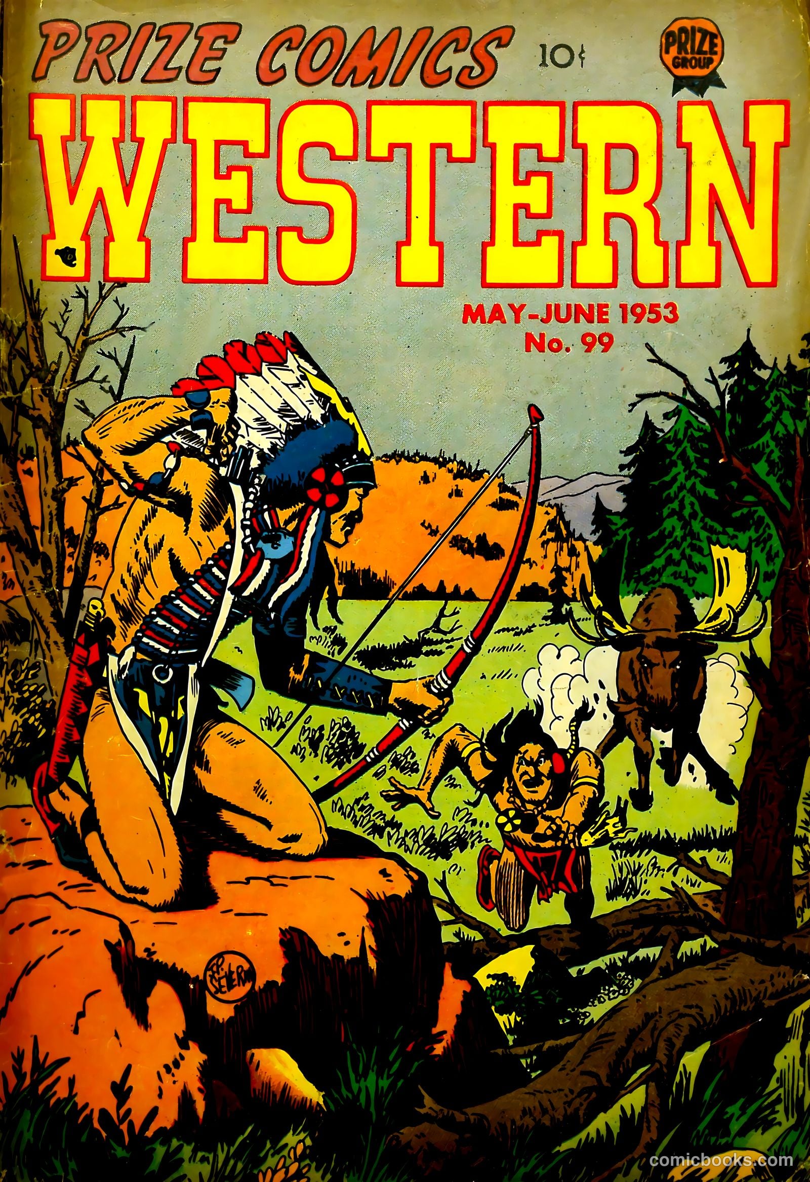 Prize Comics Western #99 — page 1 of 37