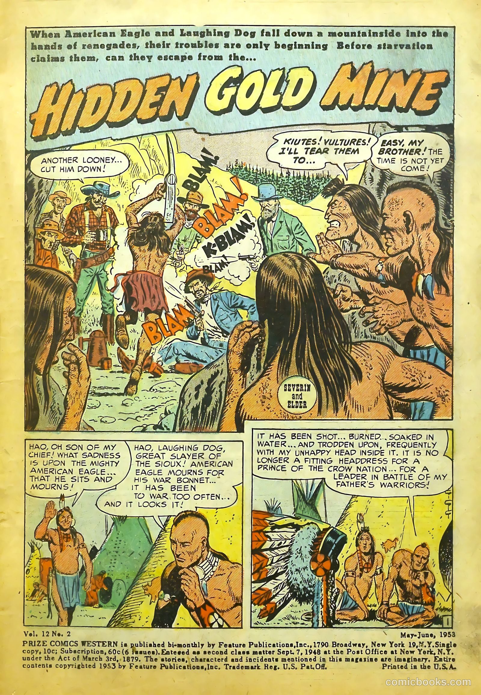 Prize Comics Western #99 — page 4 of 37