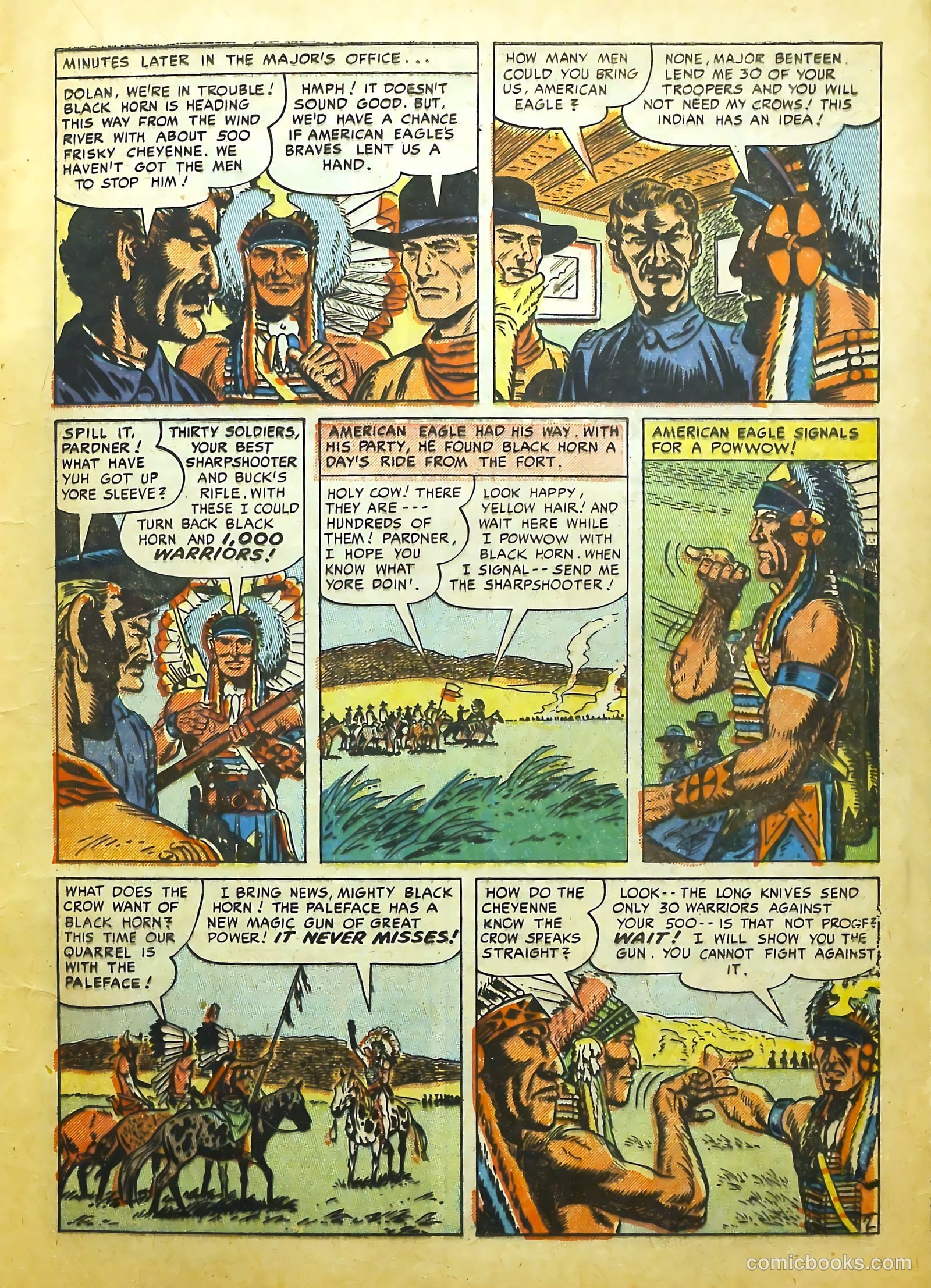 Prize Comics Western #99 — page 14 of 37
