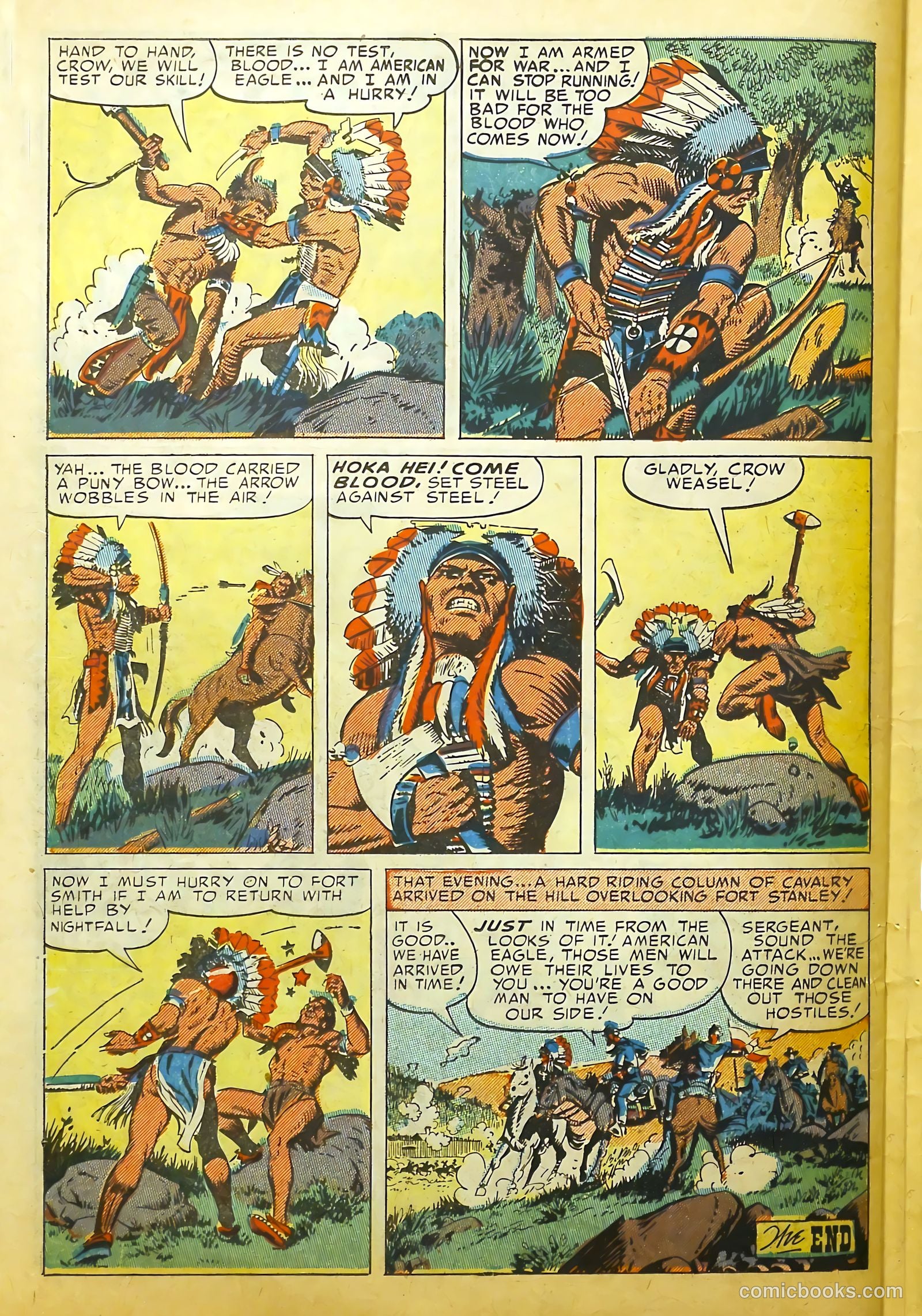 Prize Comics Western #99 — page 23 of 37