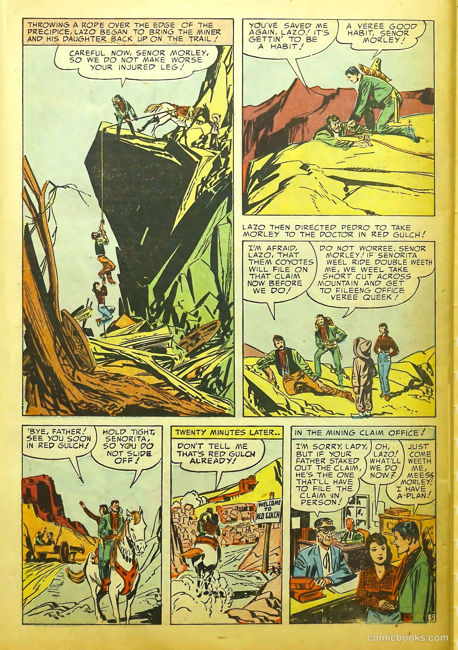 Prize Comics Western #99 — page 31 of 37