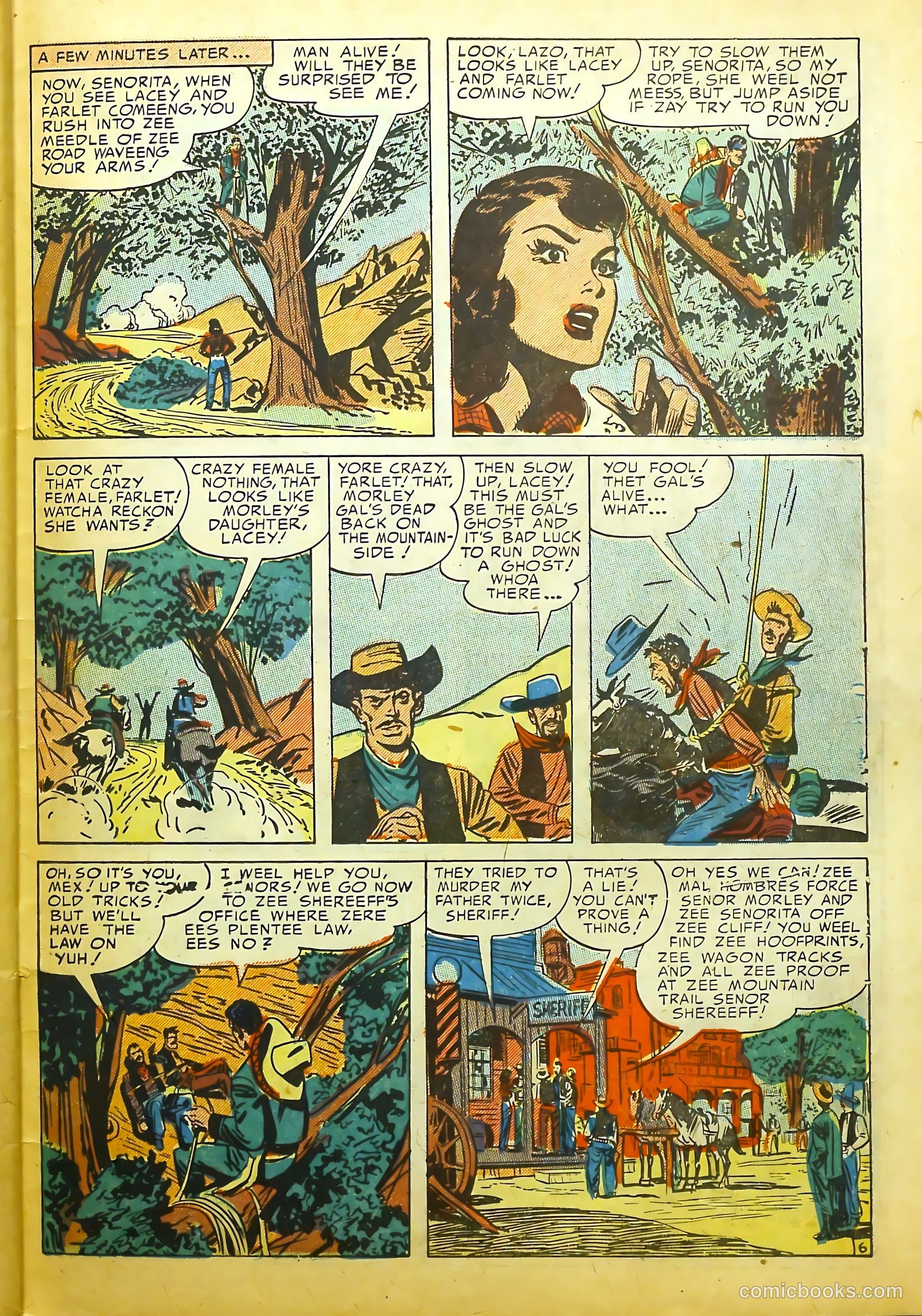 Prize Comics Western #99 — page 32 of 37
