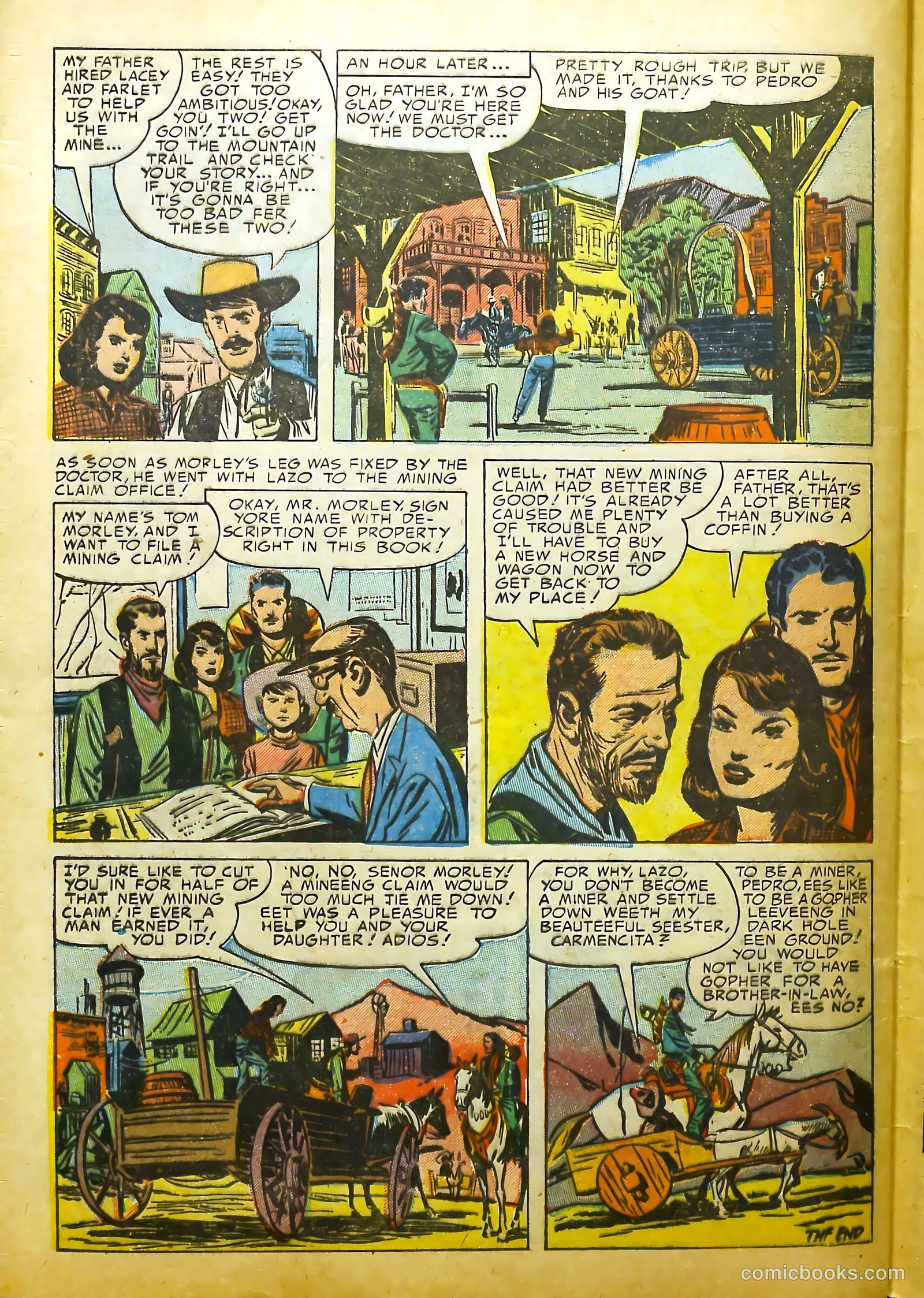 Prize Comics Western #99 — page 33 of 37