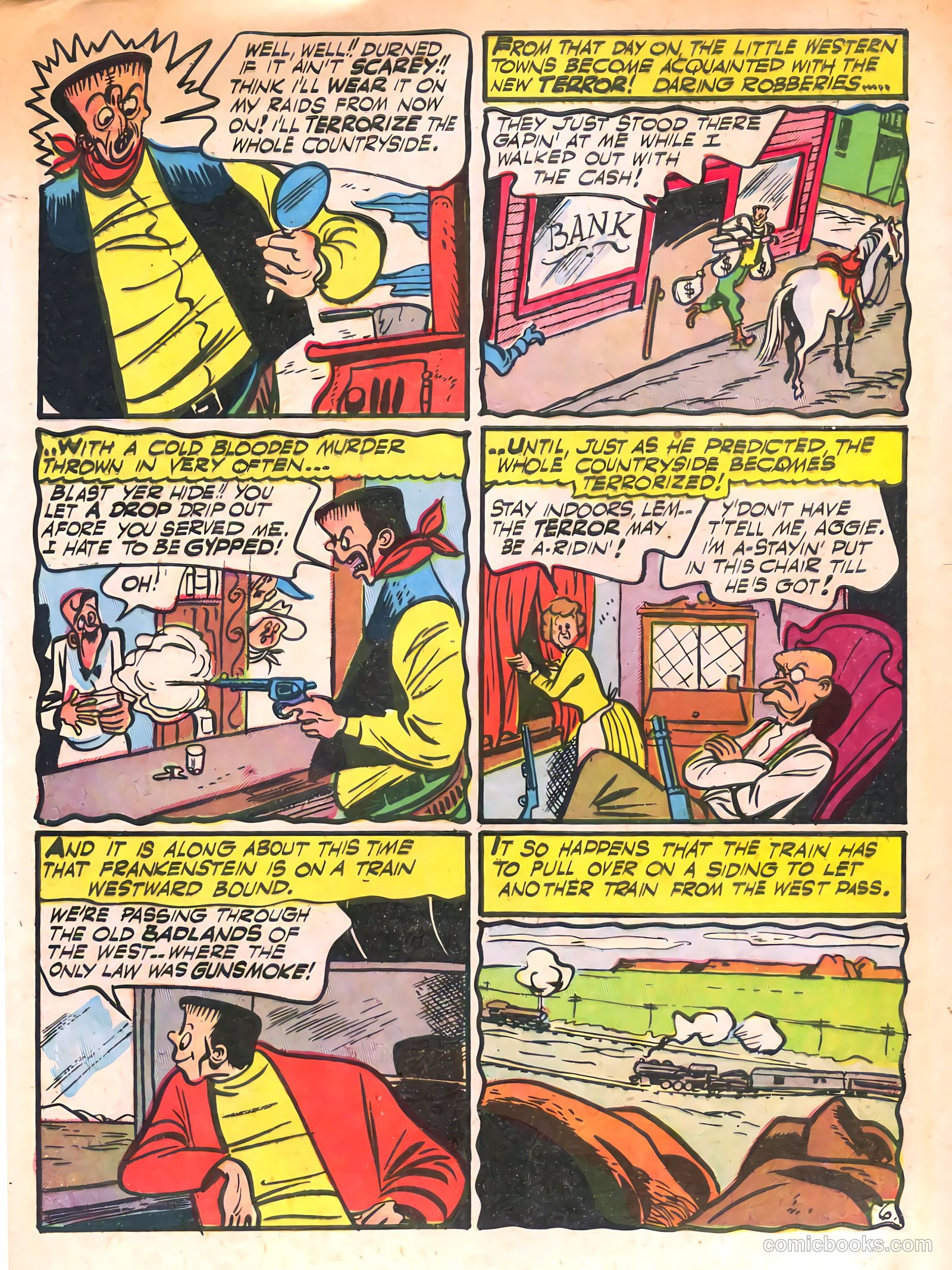 Frankenstein #15 — page 7 of 50