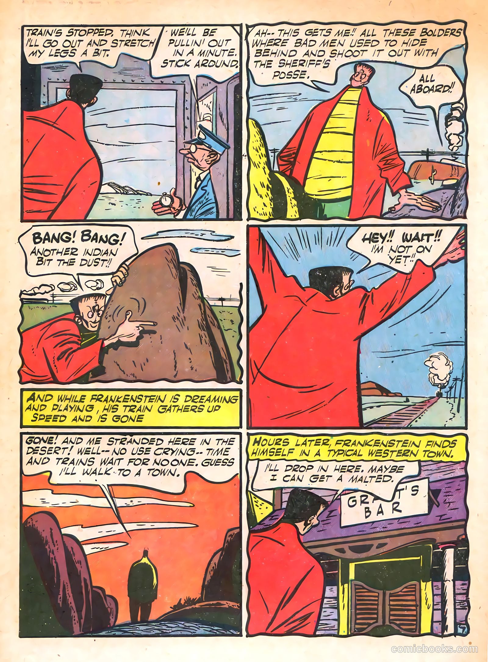 Frankenstein #15 — page 8 of 50