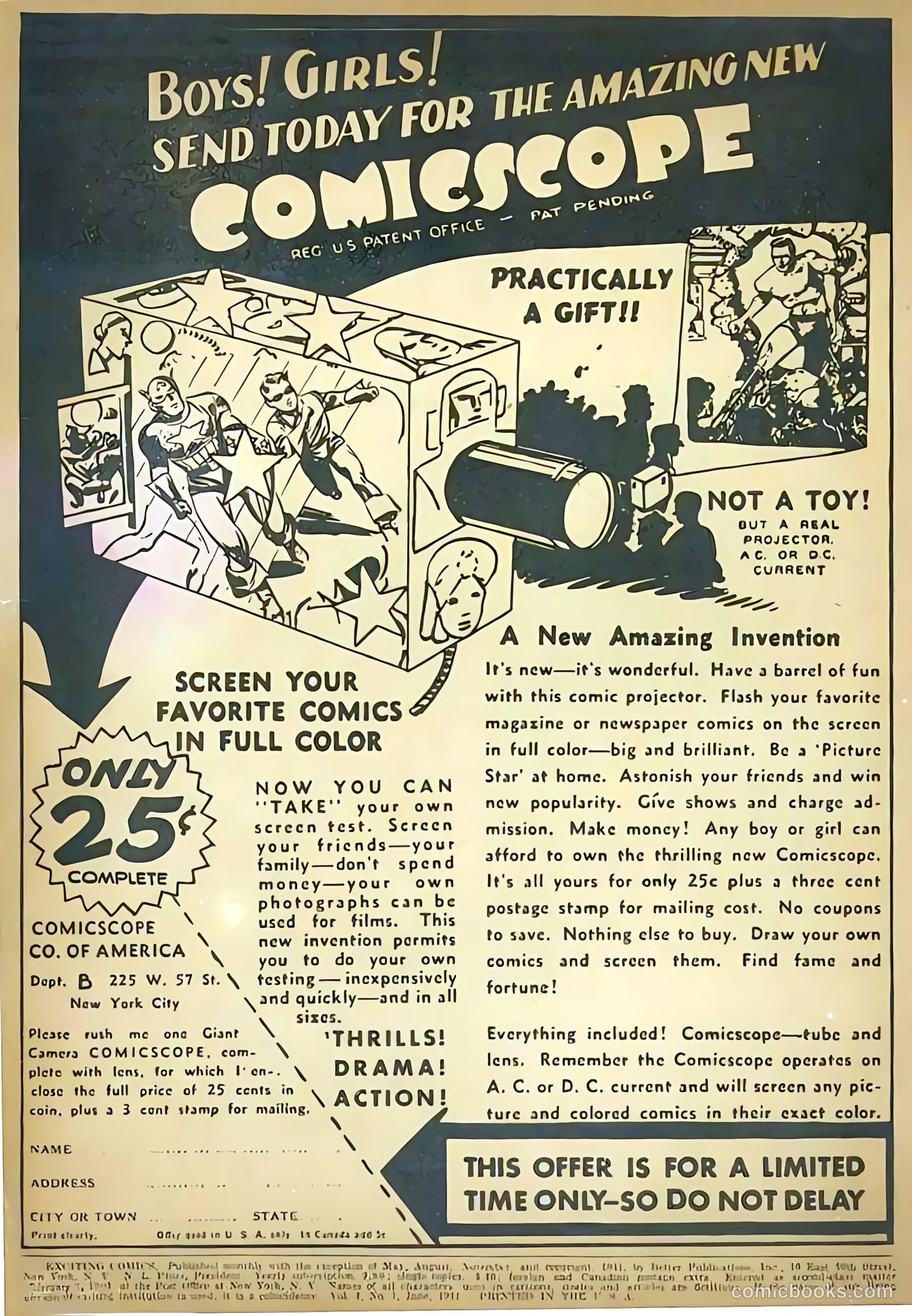 Exciting Comics #10 — page 2 of 68