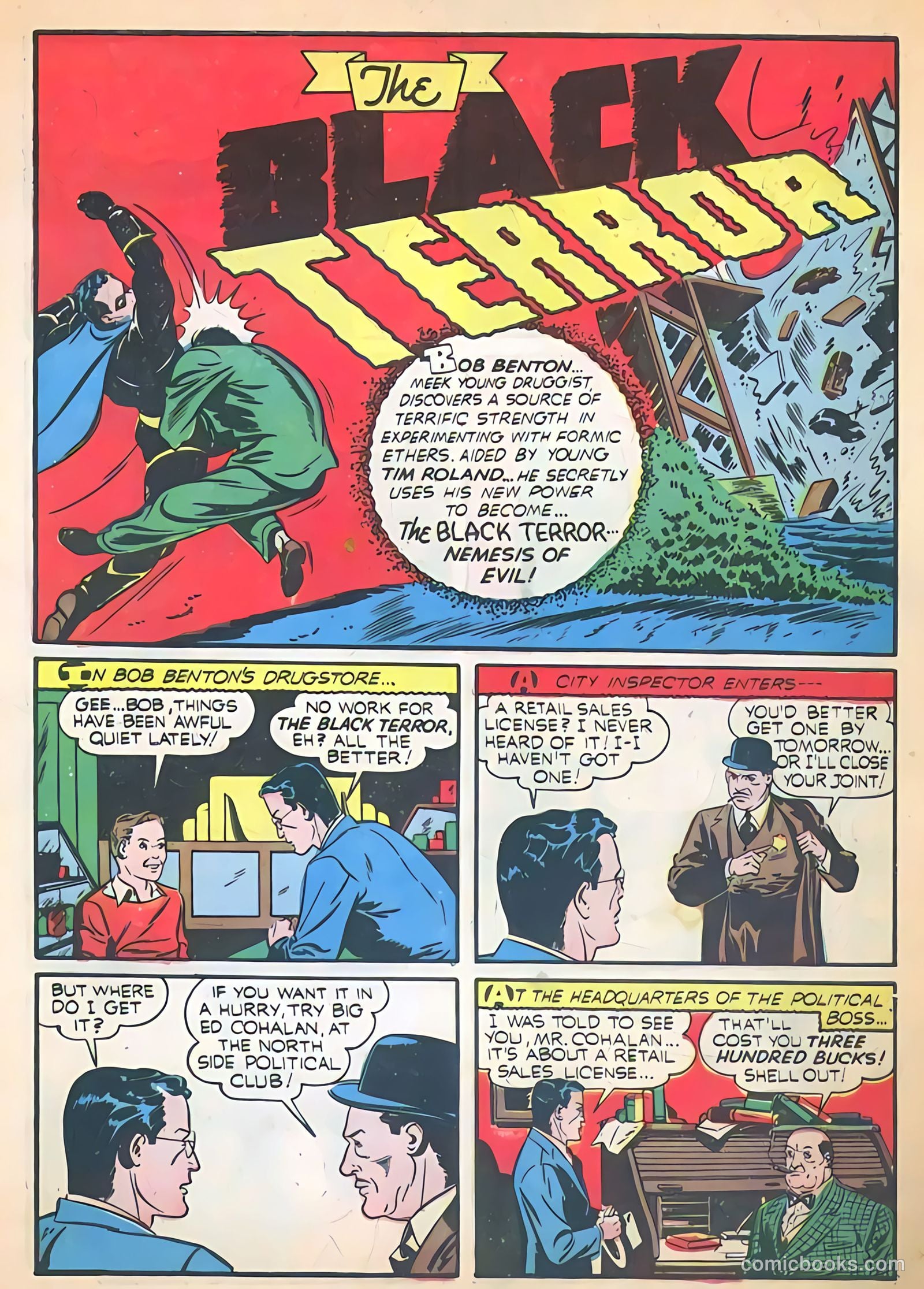 Exciting Comics #10 — page 3 of 68