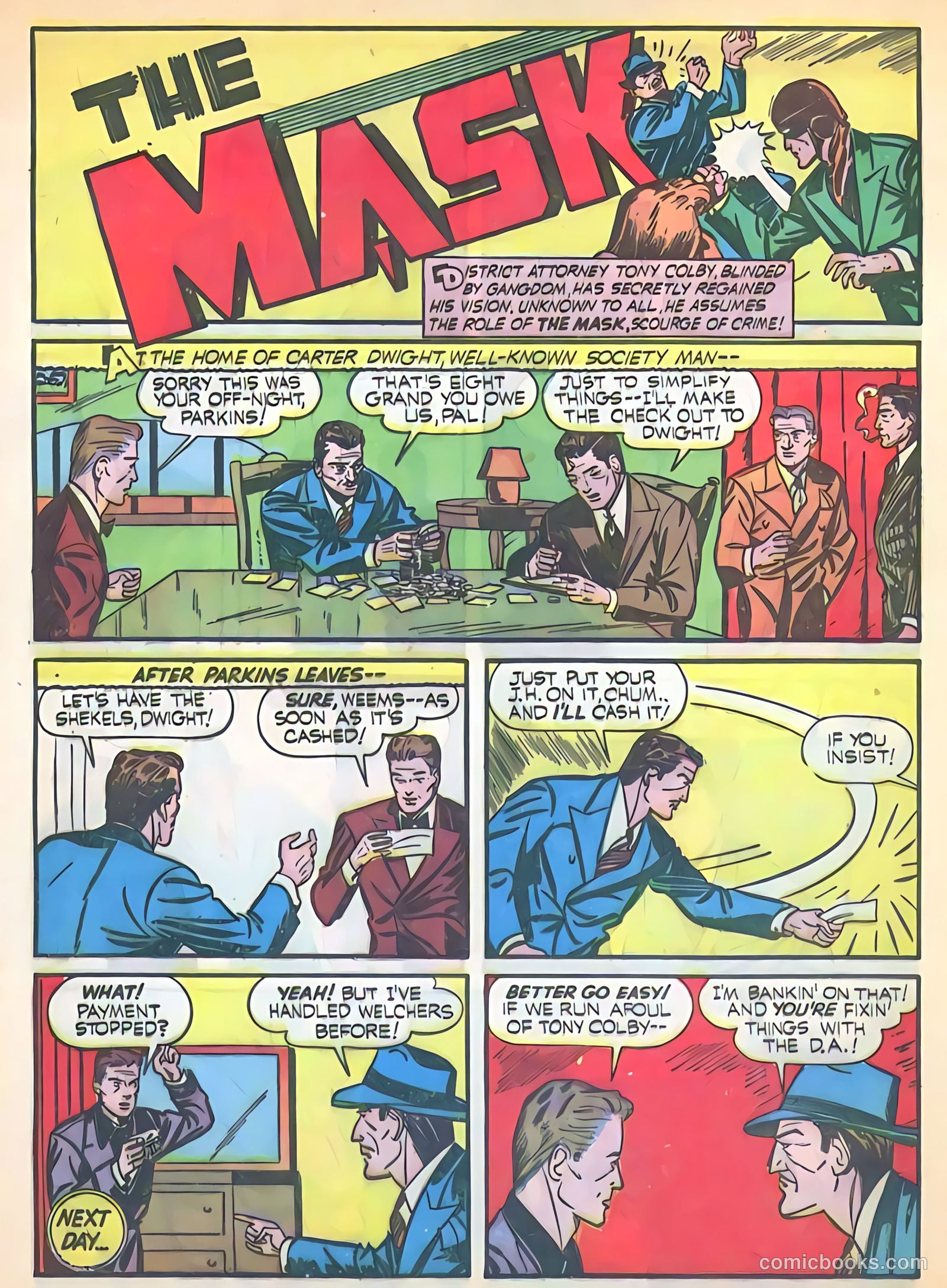 Exciting Comics #10 — page 31 of 68
