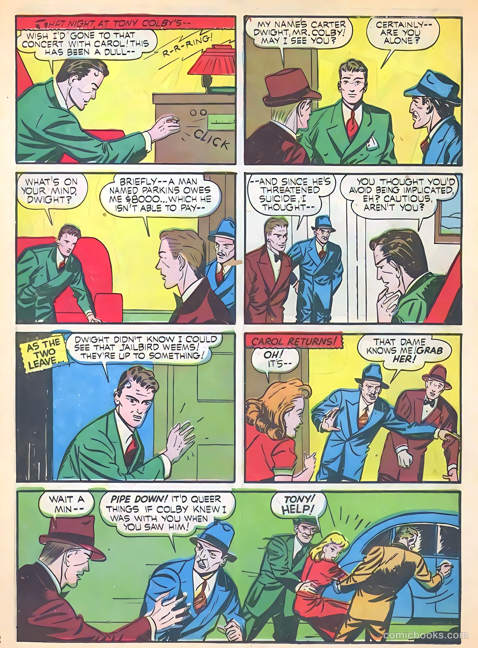 Exciting Comics #10 — page 32 of 68