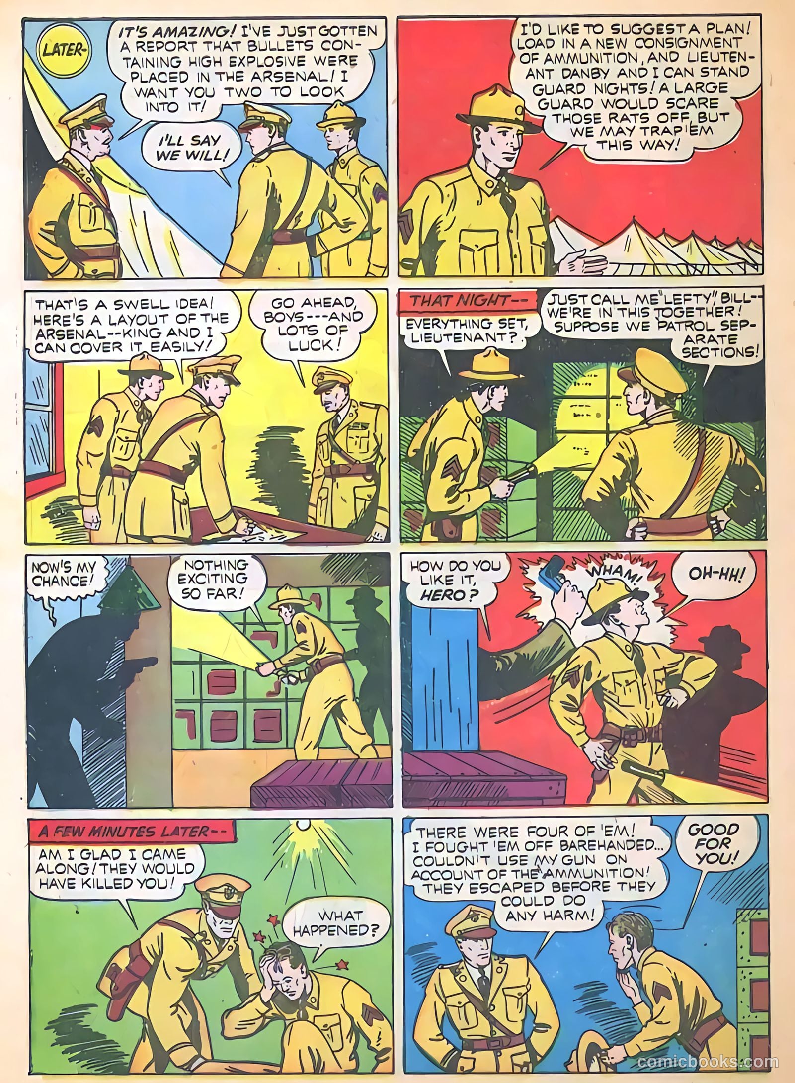 Exciting Comics #10 — page 64 of 68
