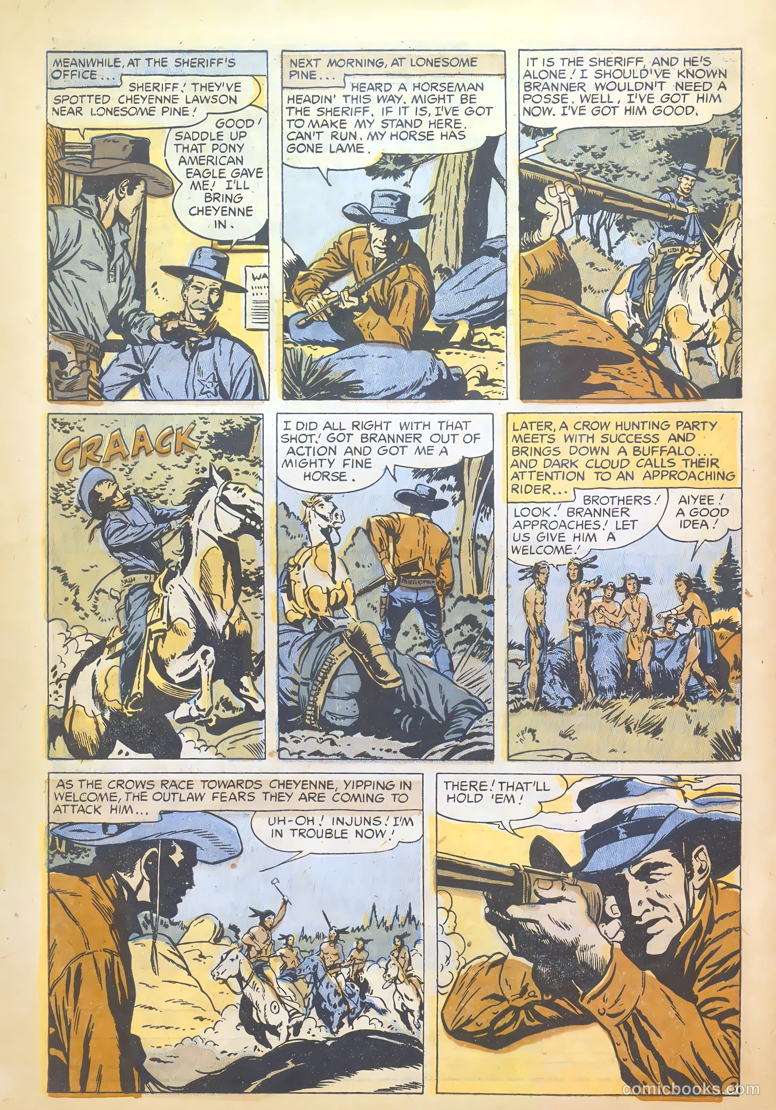 Prize Comics Western #119 — page 30 of 36