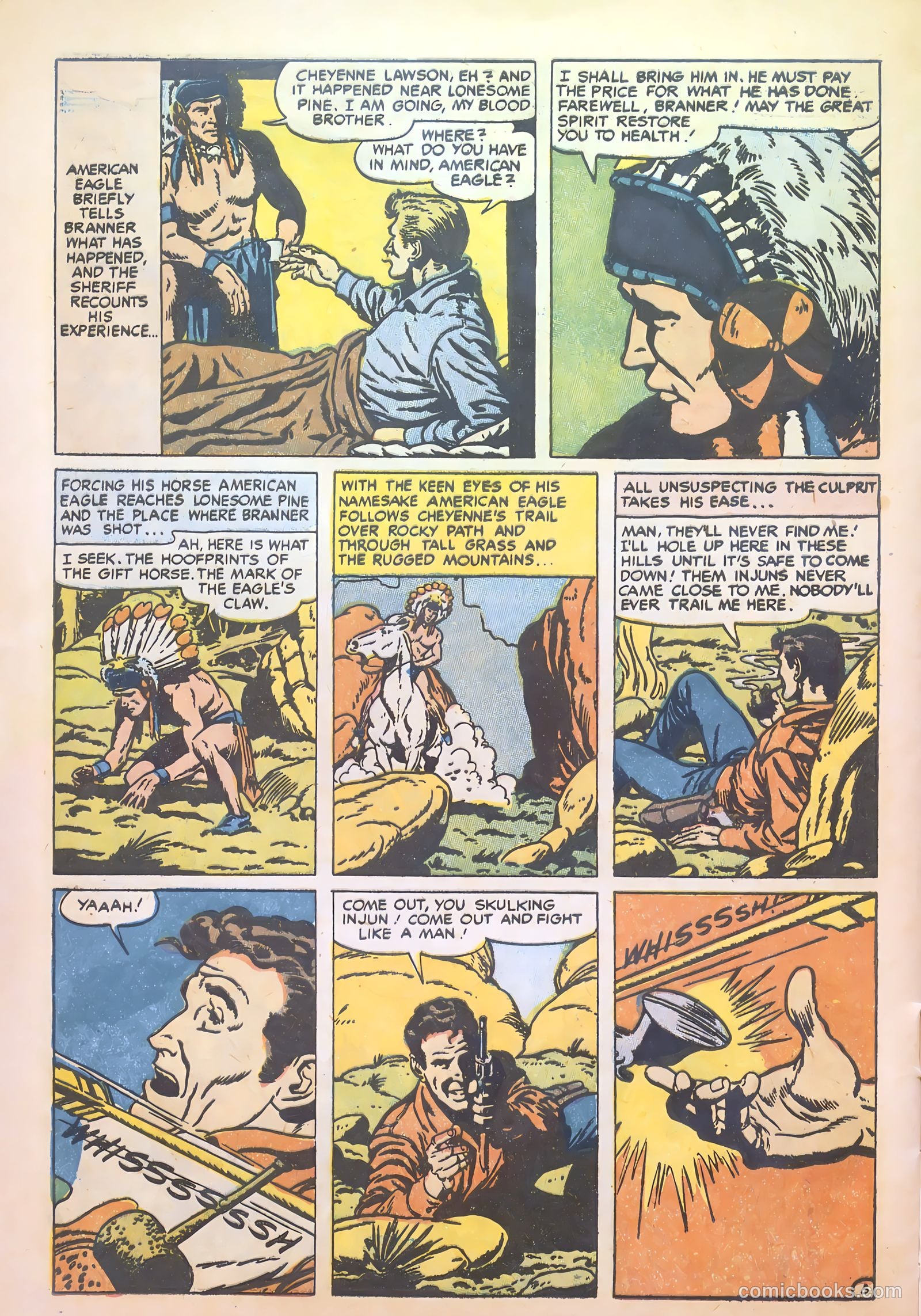 Prize Comics Western #119 — page 32 of 36