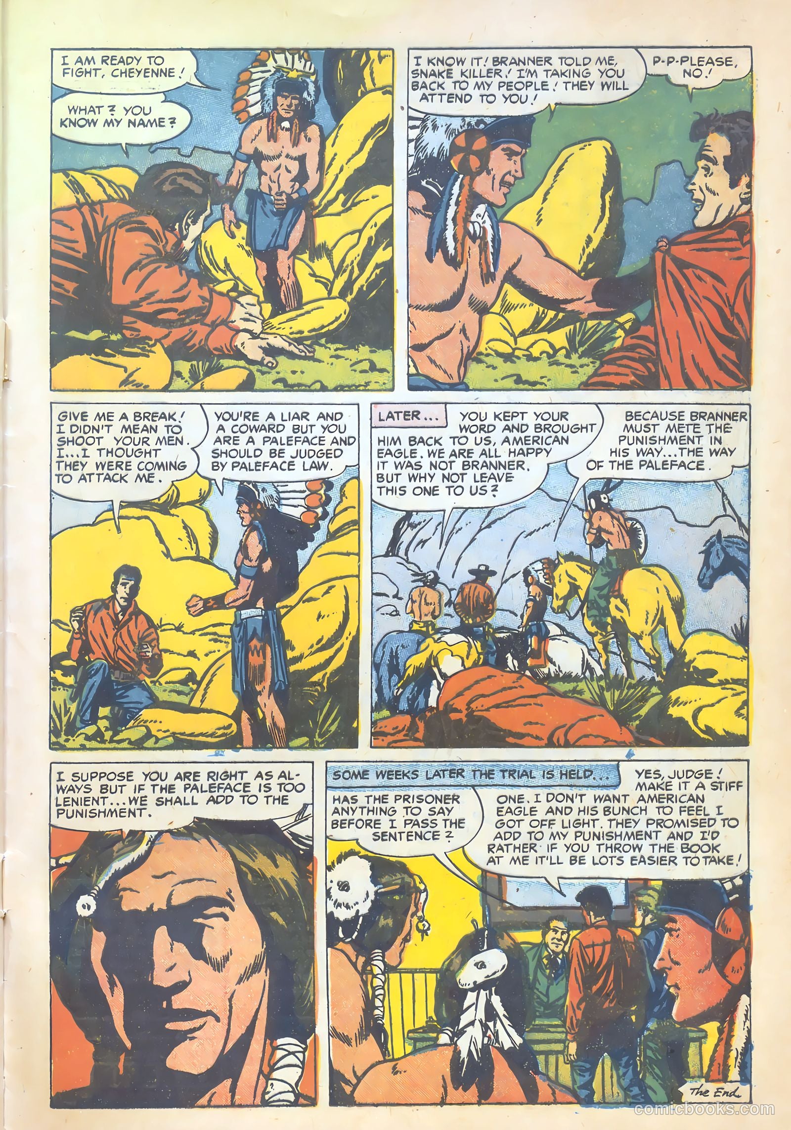 Prize Comics Western #119 — page 33 of 36